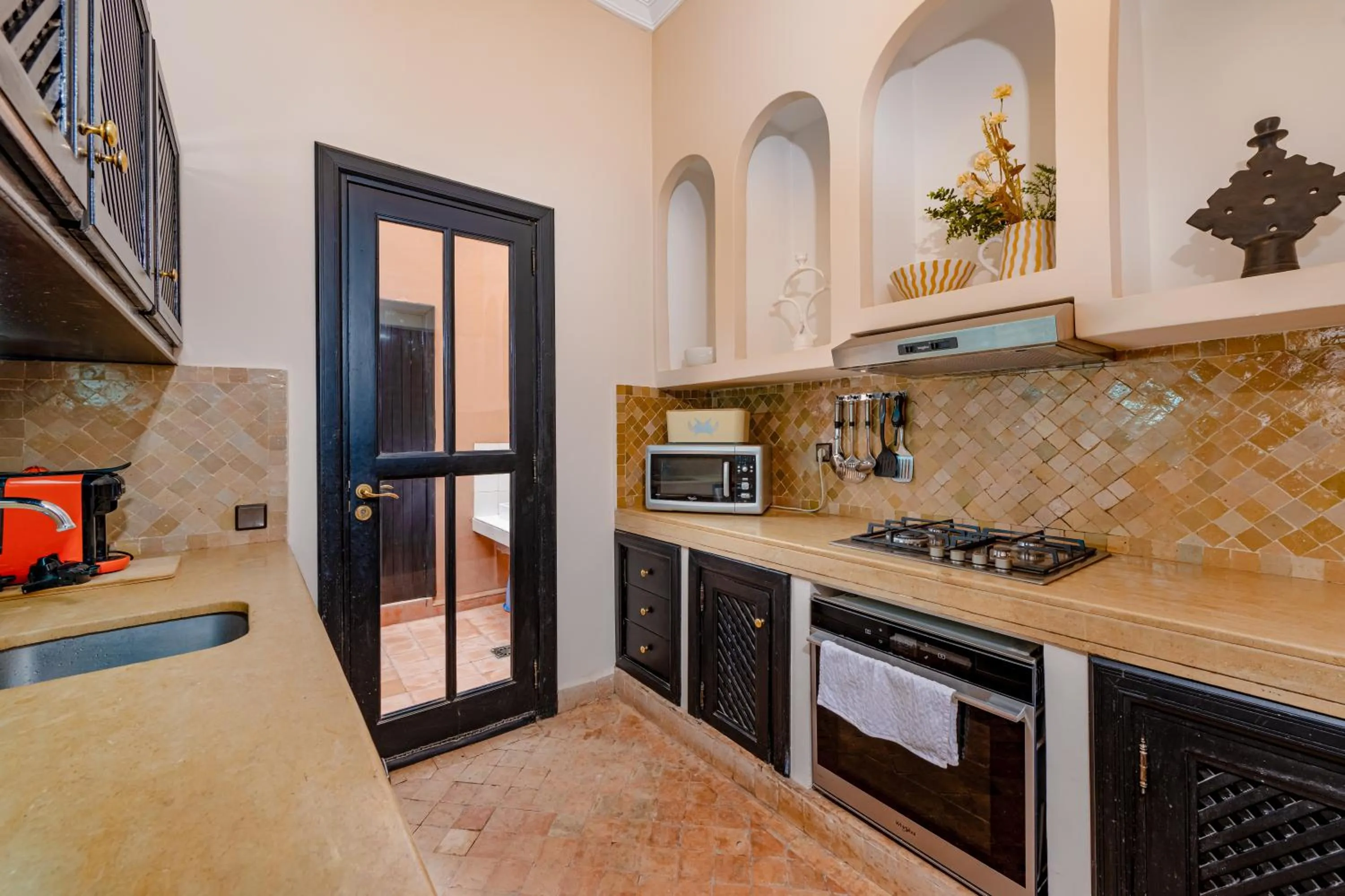 kitchen in Residence Dar Lamia Marrakech