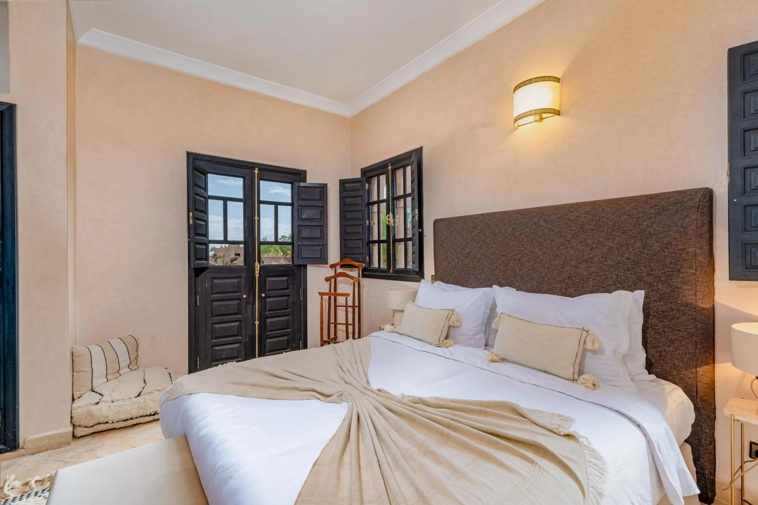 Photo of the whole room, Bed in Residence Dar Lamia Marrakech