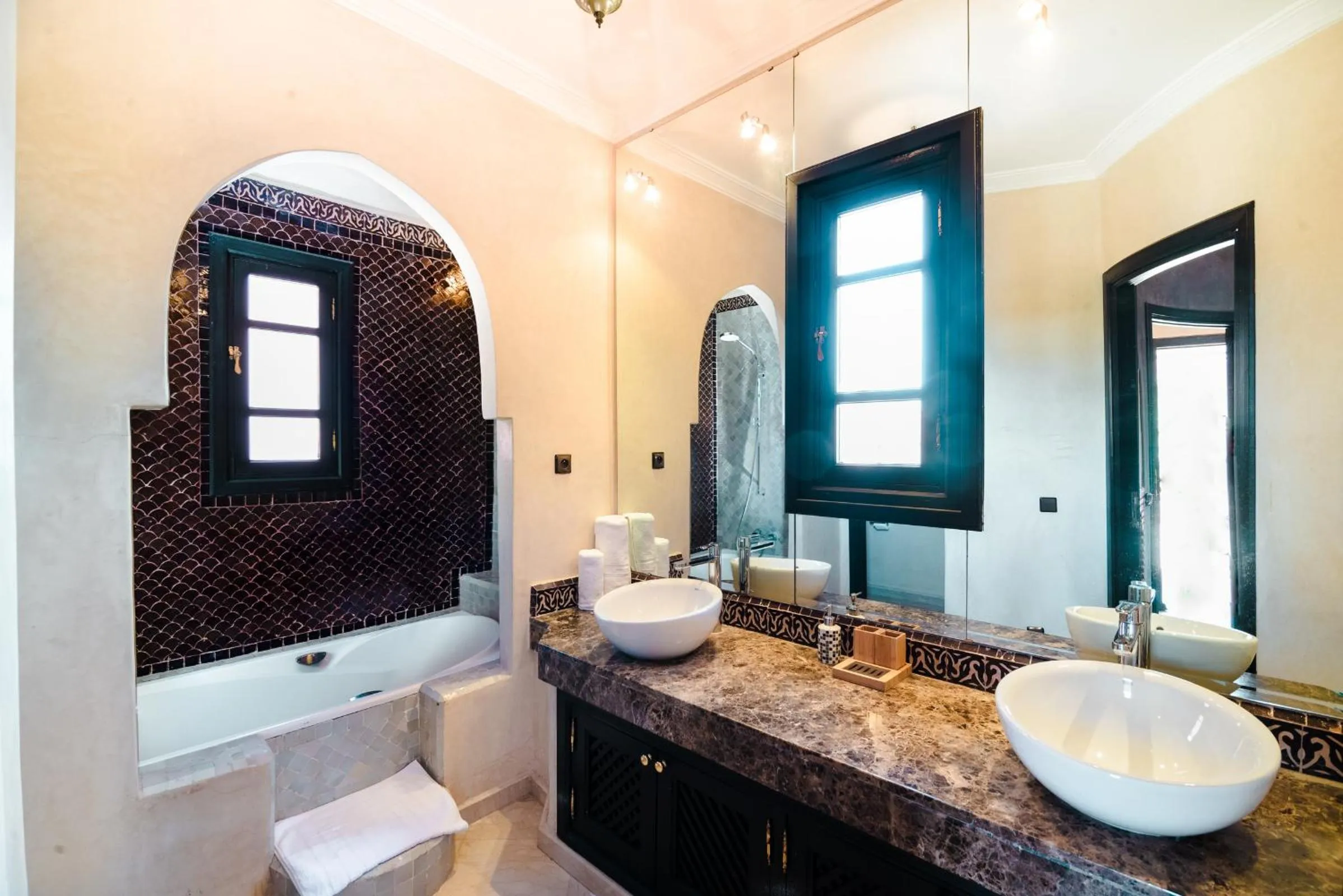 Bathroom in Residence Dar Lamia Marrakech