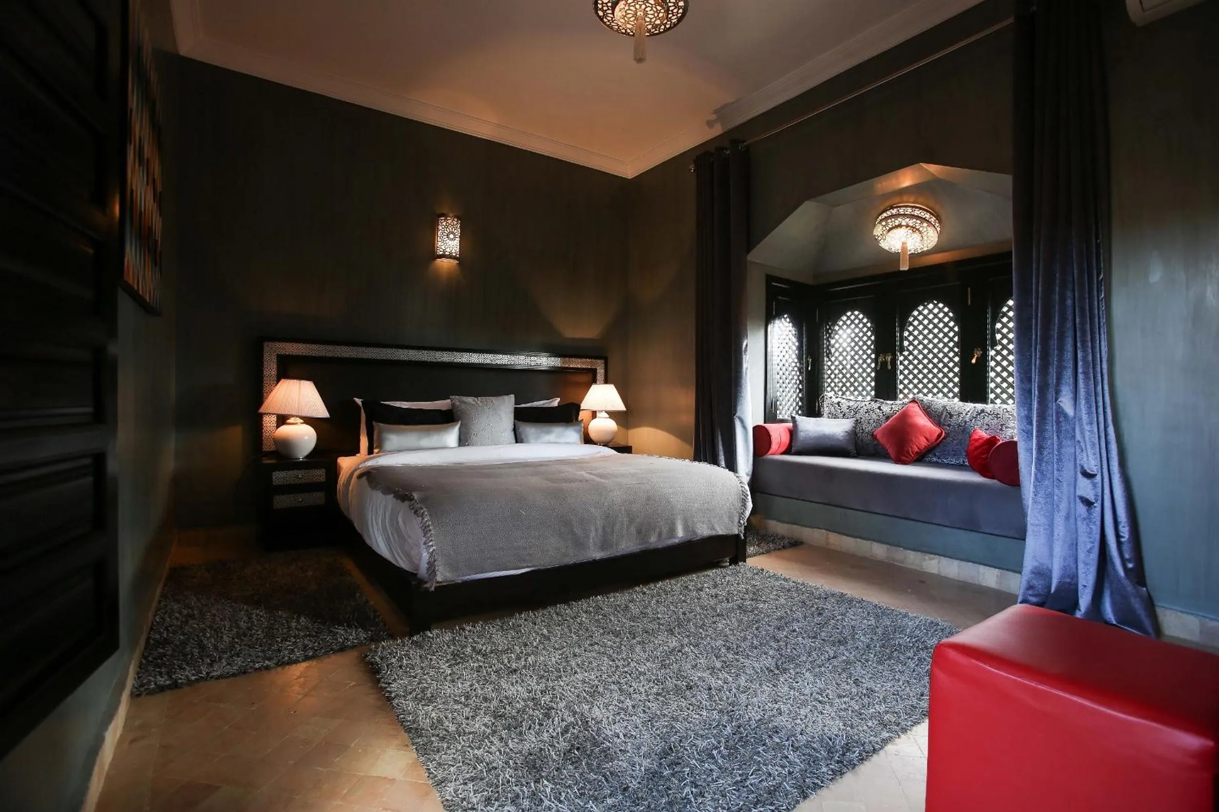 Bed in Residence Dar Lamia Marrakech