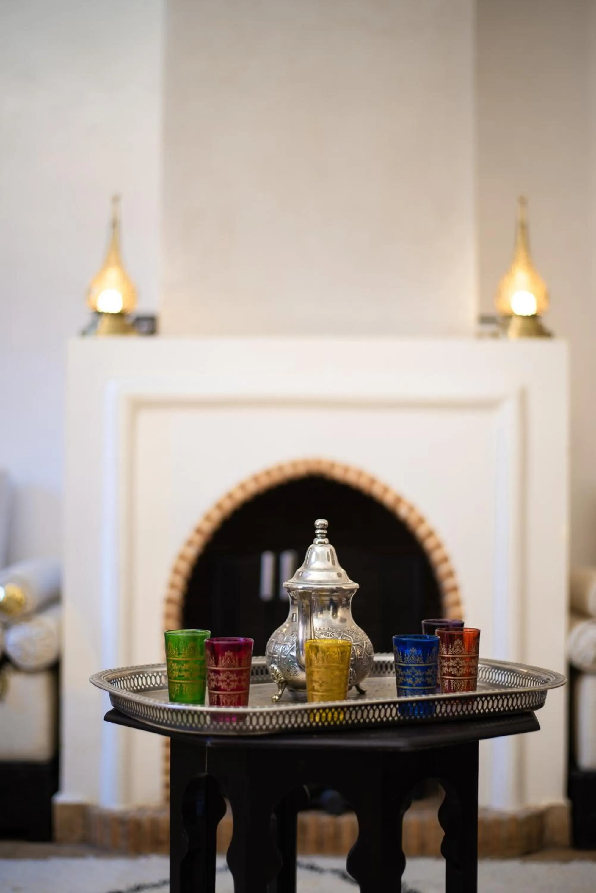 Living room in Residence Dar Lamia Marrakech