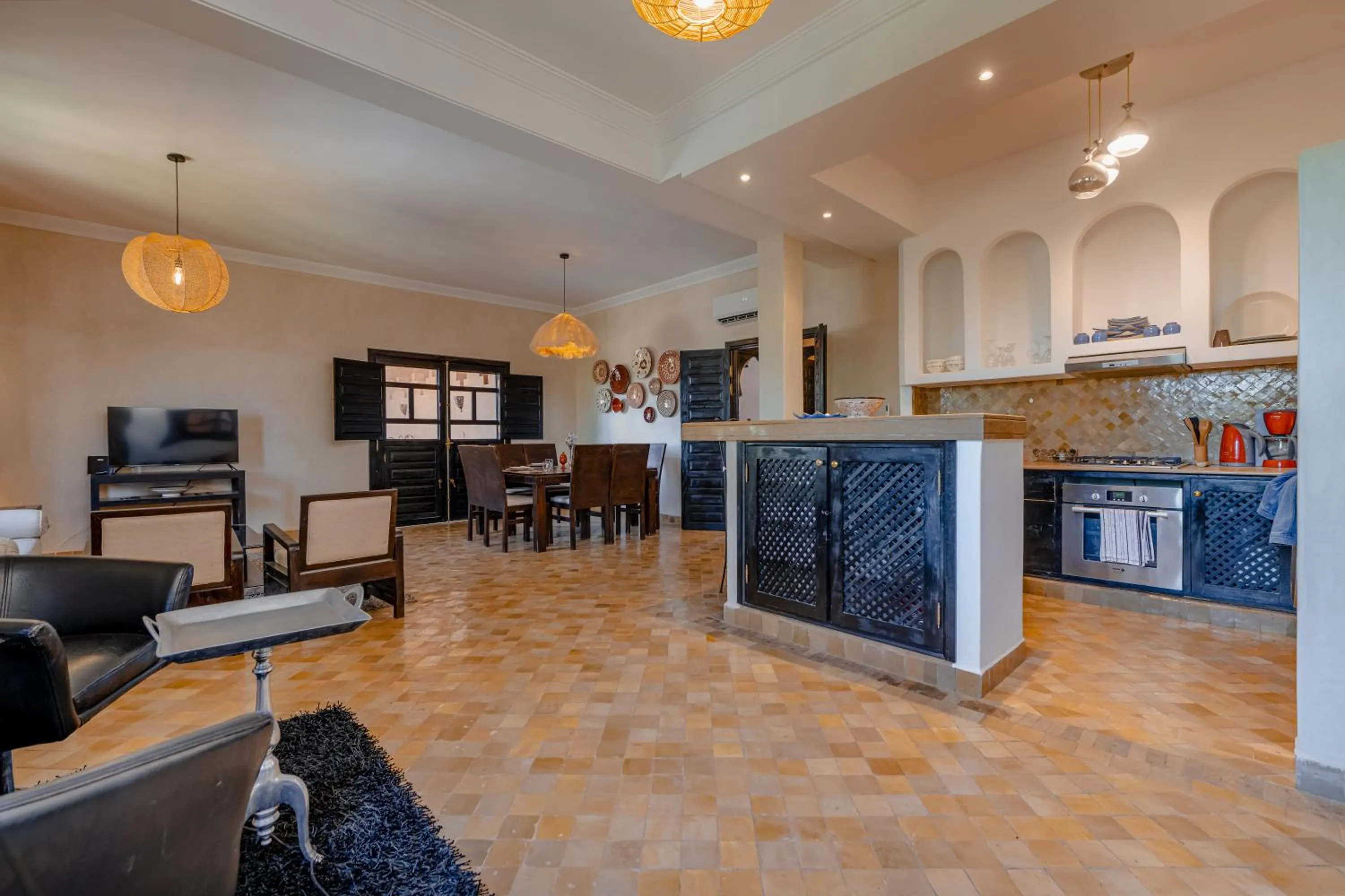 Seating area in Residence Dar Lamia Marrakech