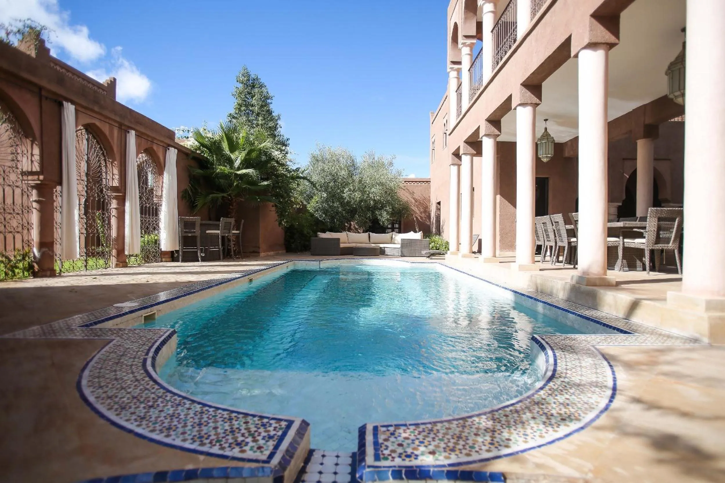 Patio in Residence Dar Lamia Marrakech