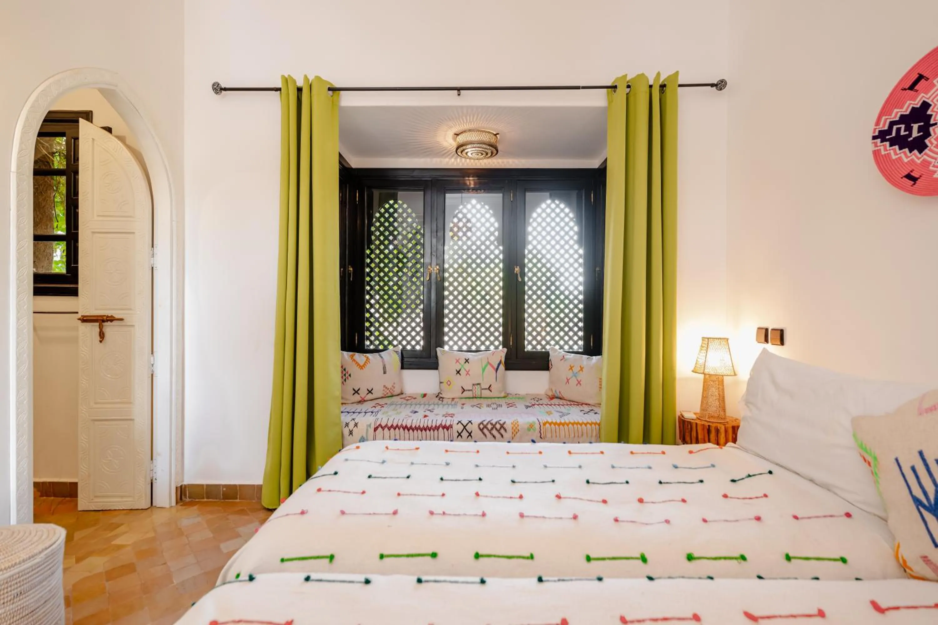 Photo of the whole room, Bed in Residence Dar Lamia Marrakech