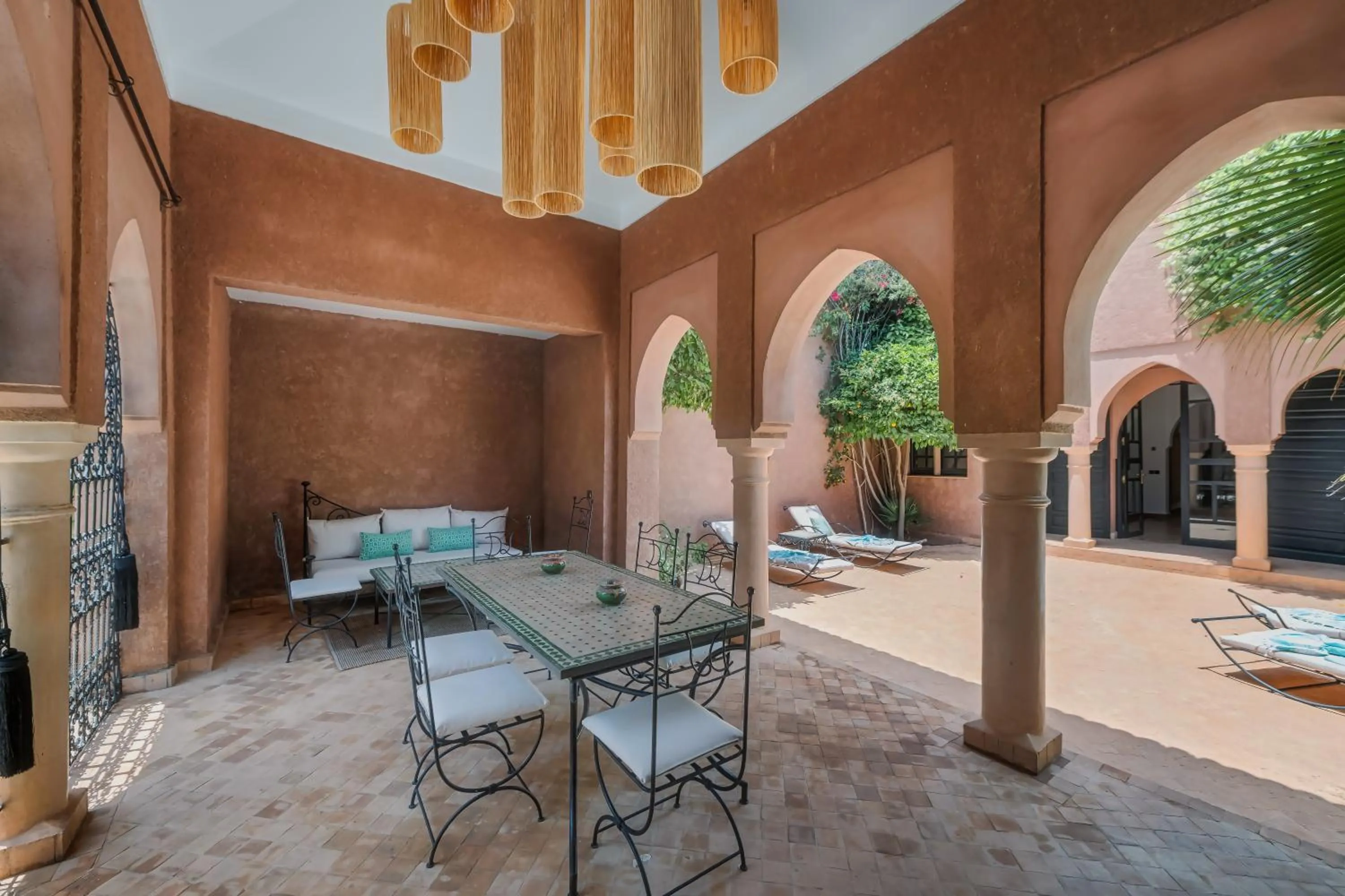 Patio in Residence Dar Lamia Marrakech