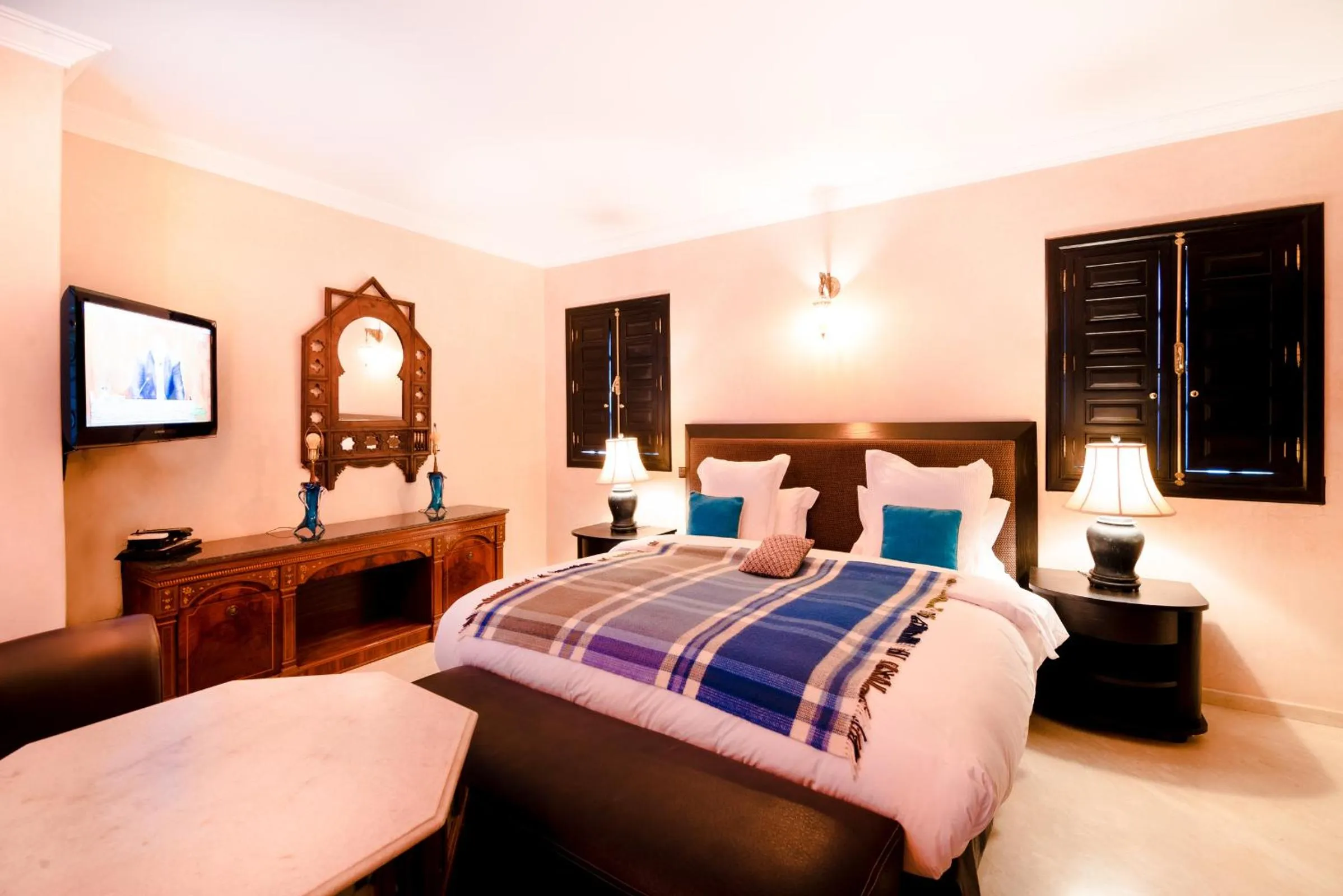 Bedroom, Bed in Residence Dar Lamia Marrakech