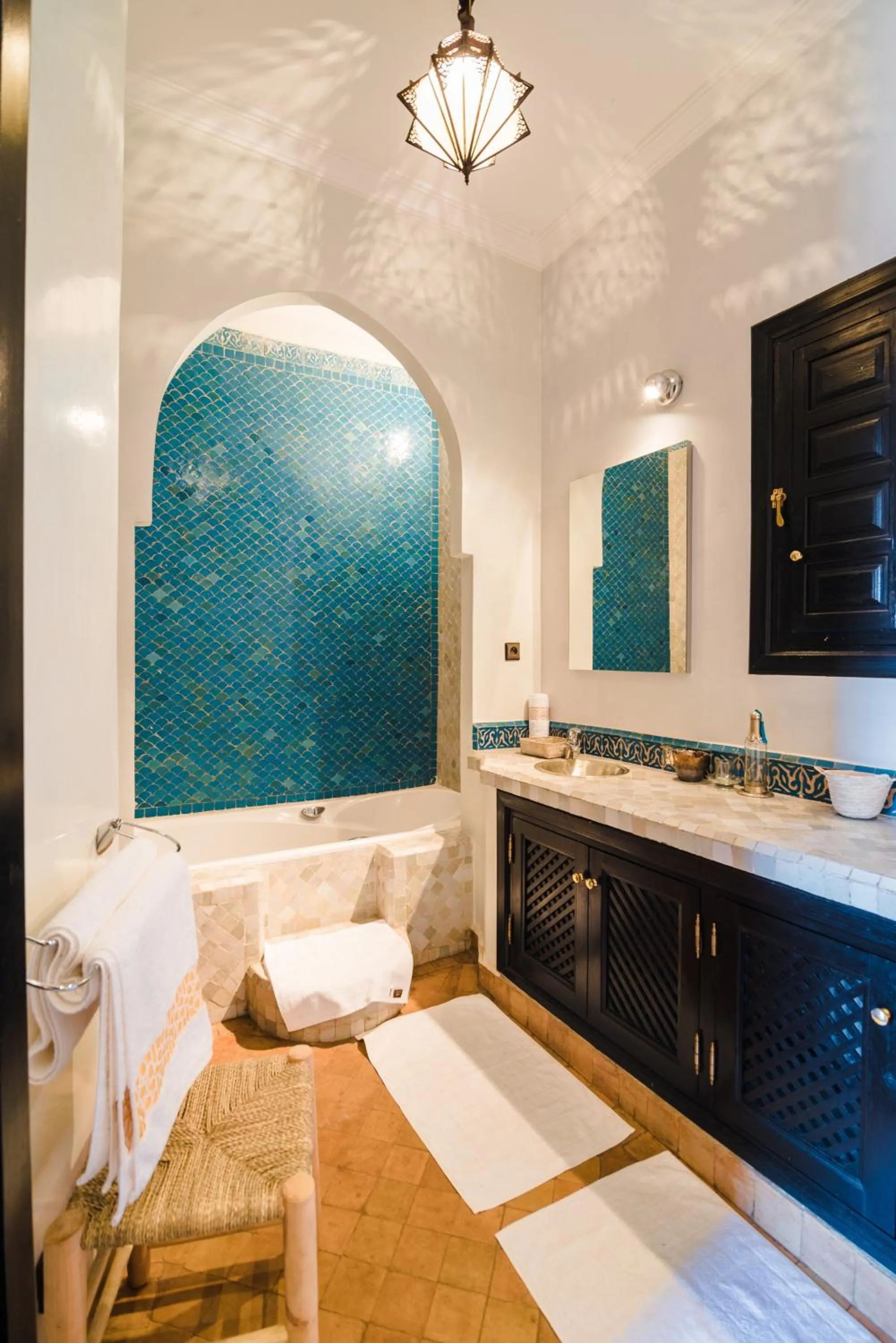 Bathroom in Residence Dar Lamia Marrakech