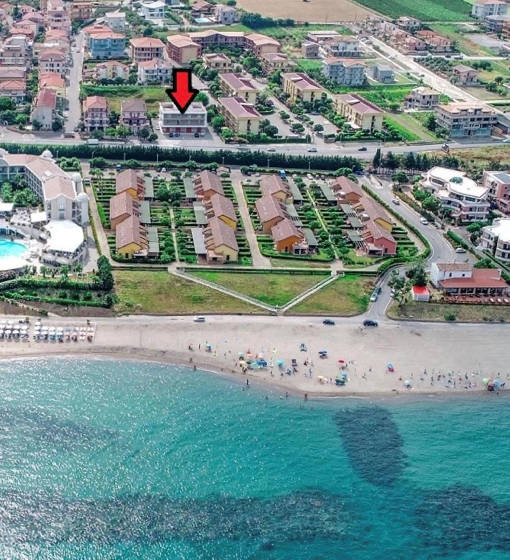 Bird's eye view in RED'S apartments