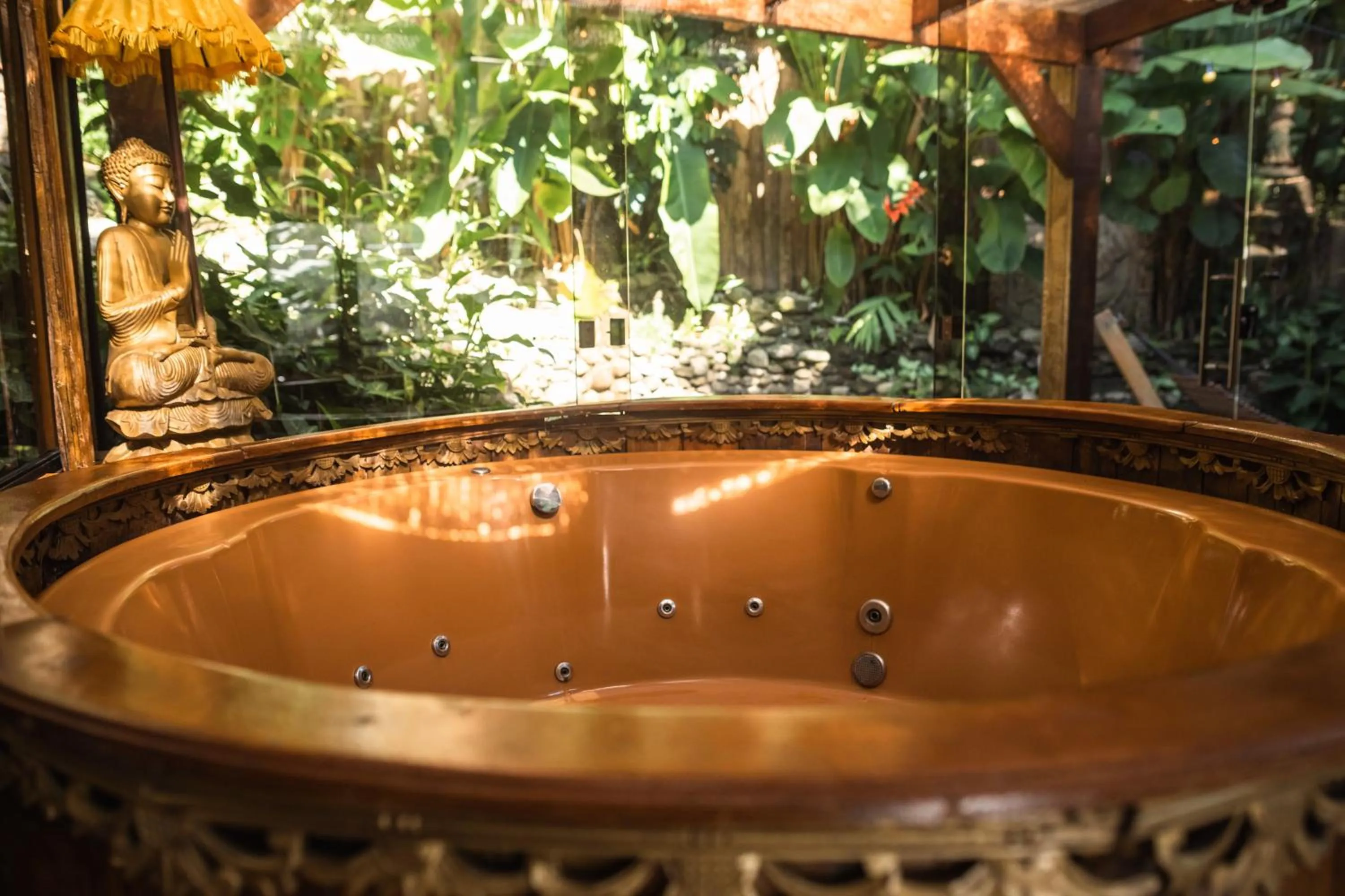 Hot Tub in Pousada Astral da Ilha