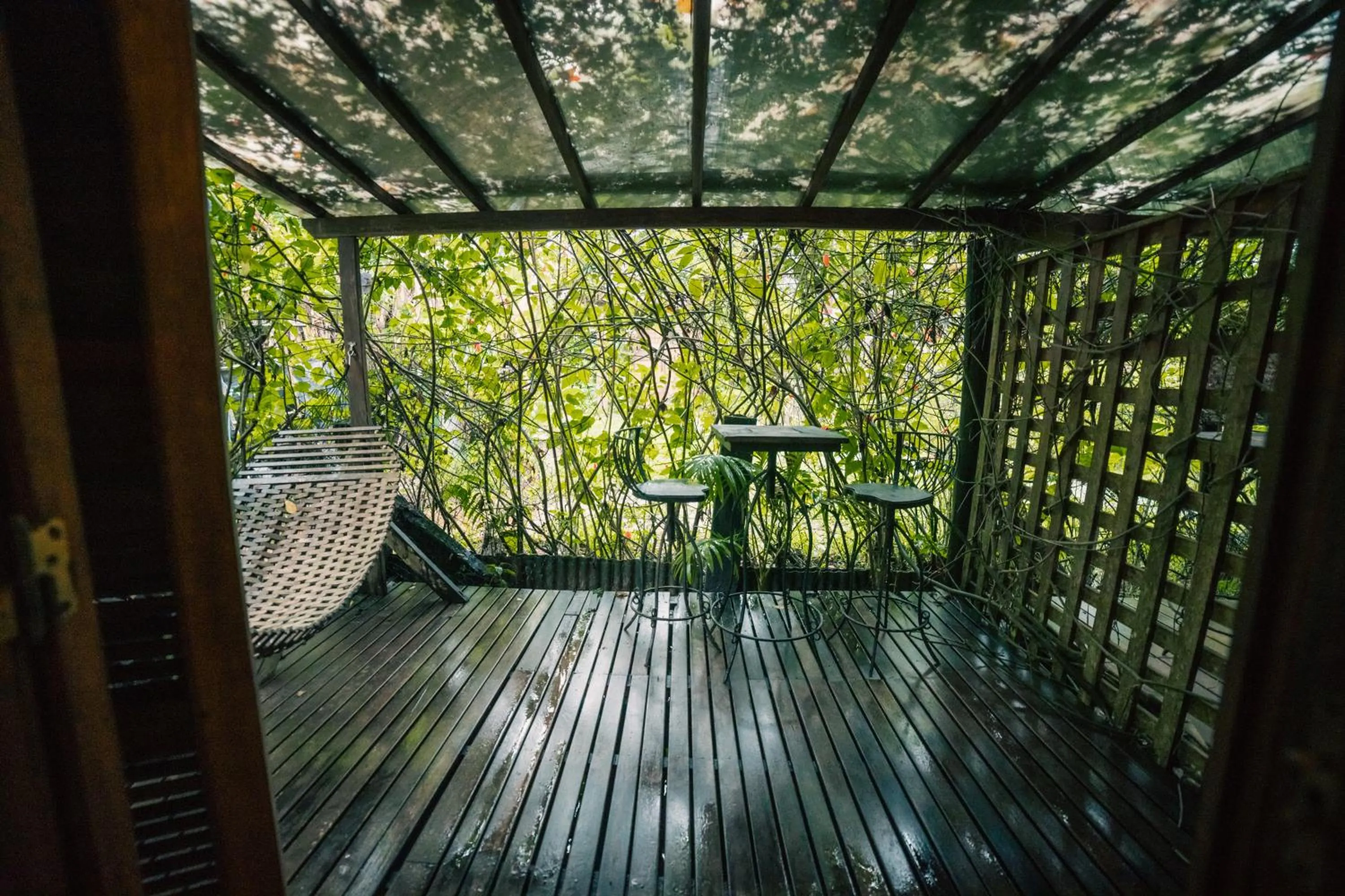 Patio in Pousada Astral da Ilha