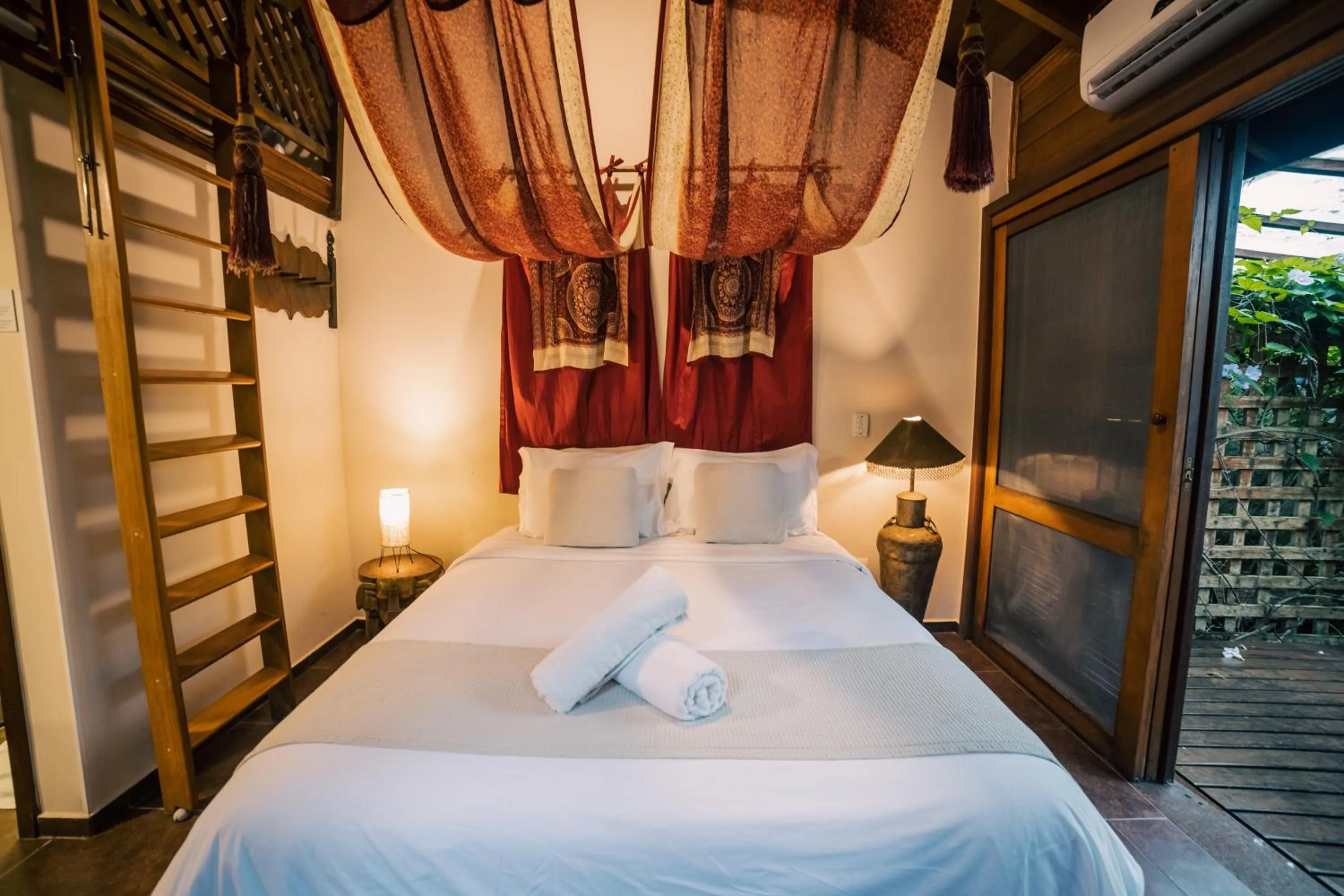 Bed in Pousada Astral da Ilha