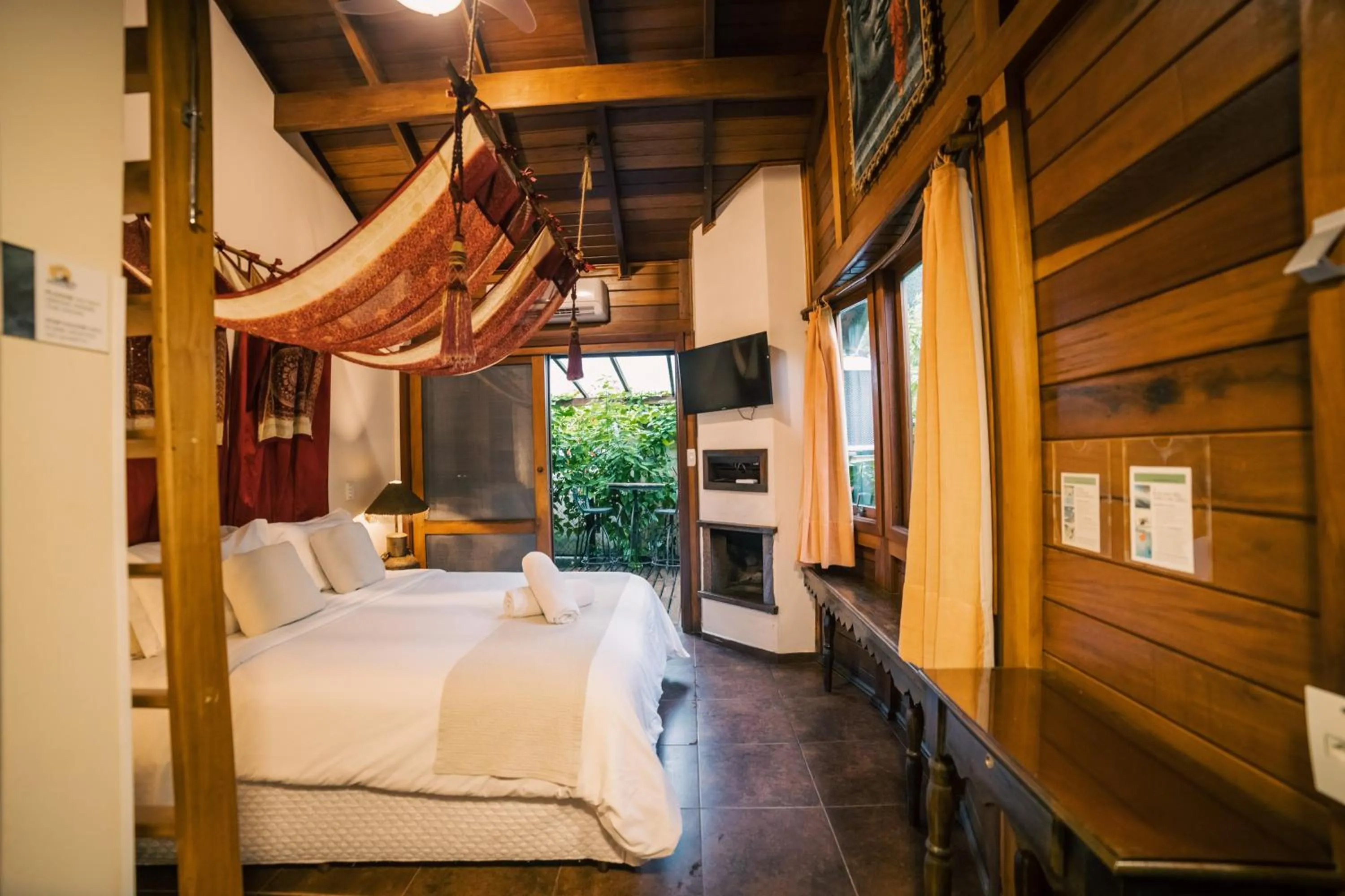 Bed in Pousada Astral da Ilha