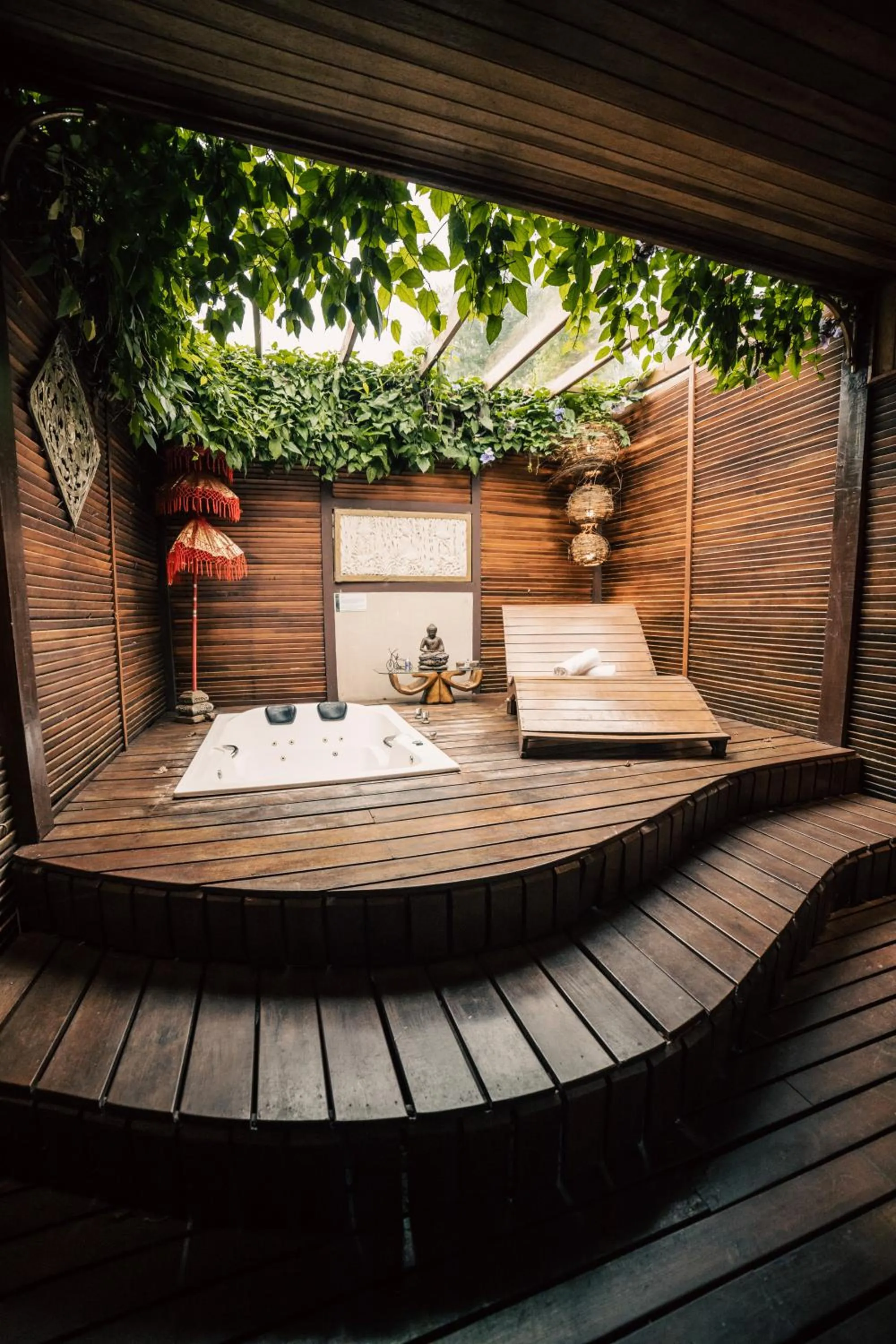 Hot Tub in Pousada Astral da Ilha