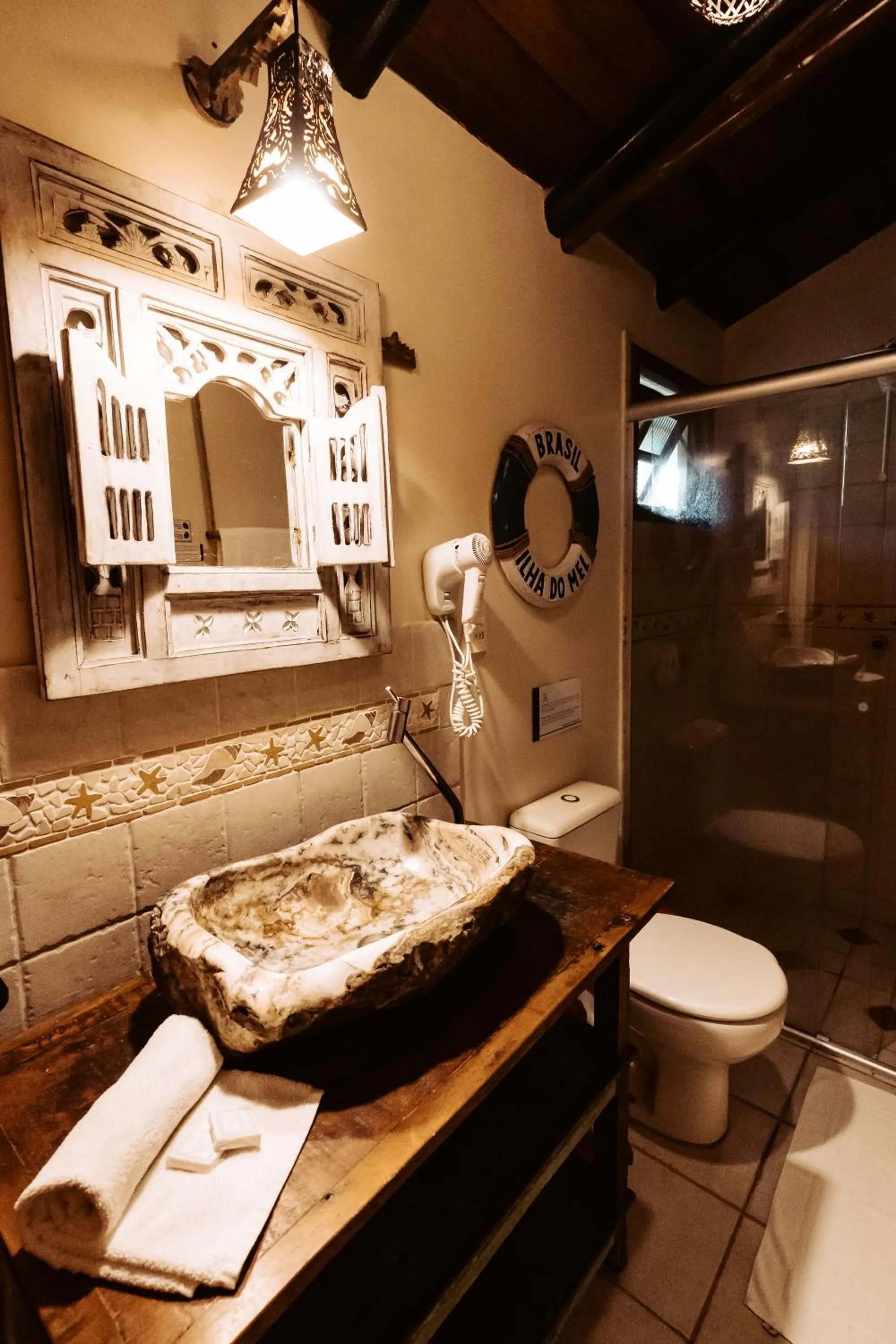 Bathroom in Pousada Astral da Ilha