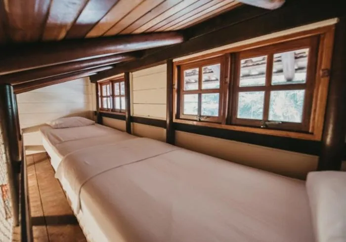 Bed in Pousada Astral da Ilha