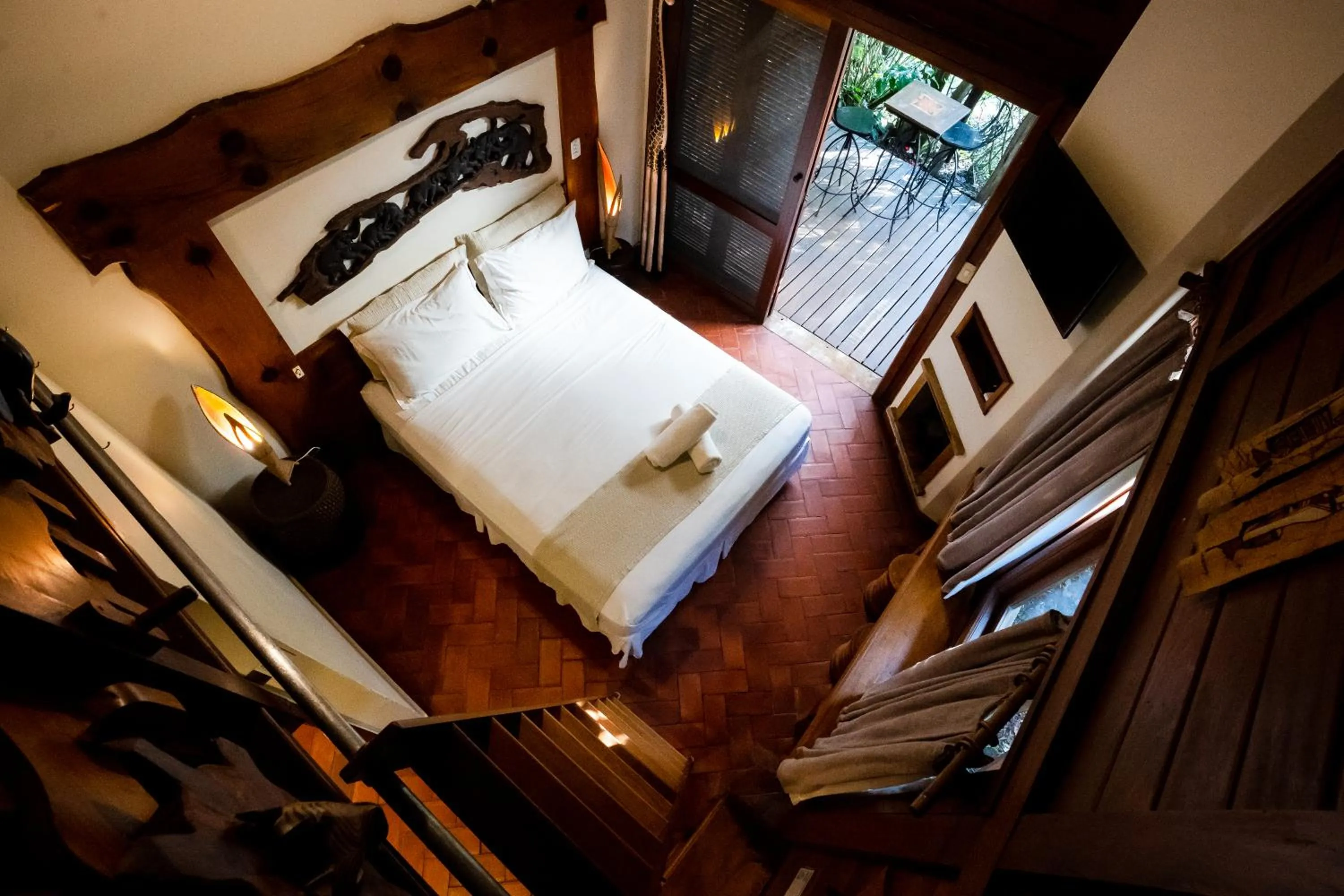 Bed in Pousada Astral da Ilha