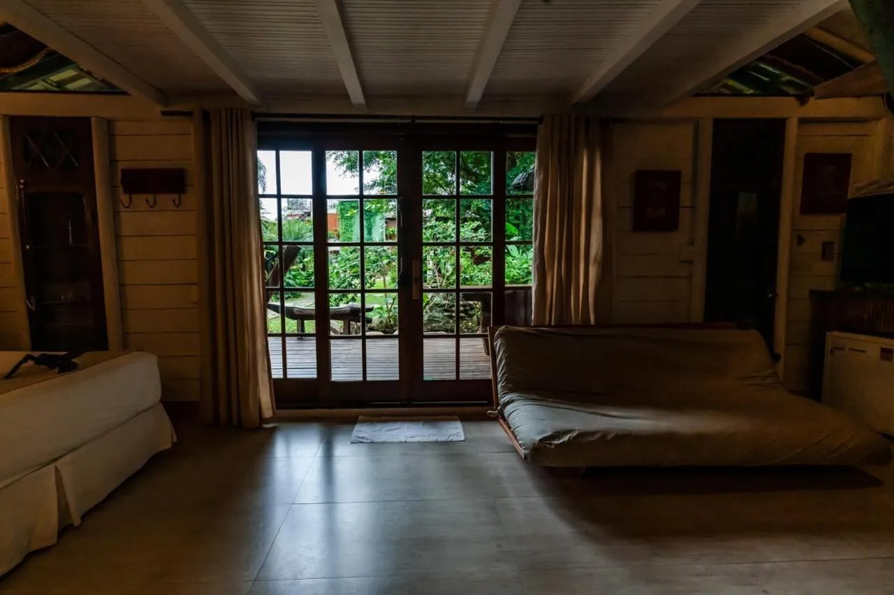 Bed in Pousada Astral da Ilha