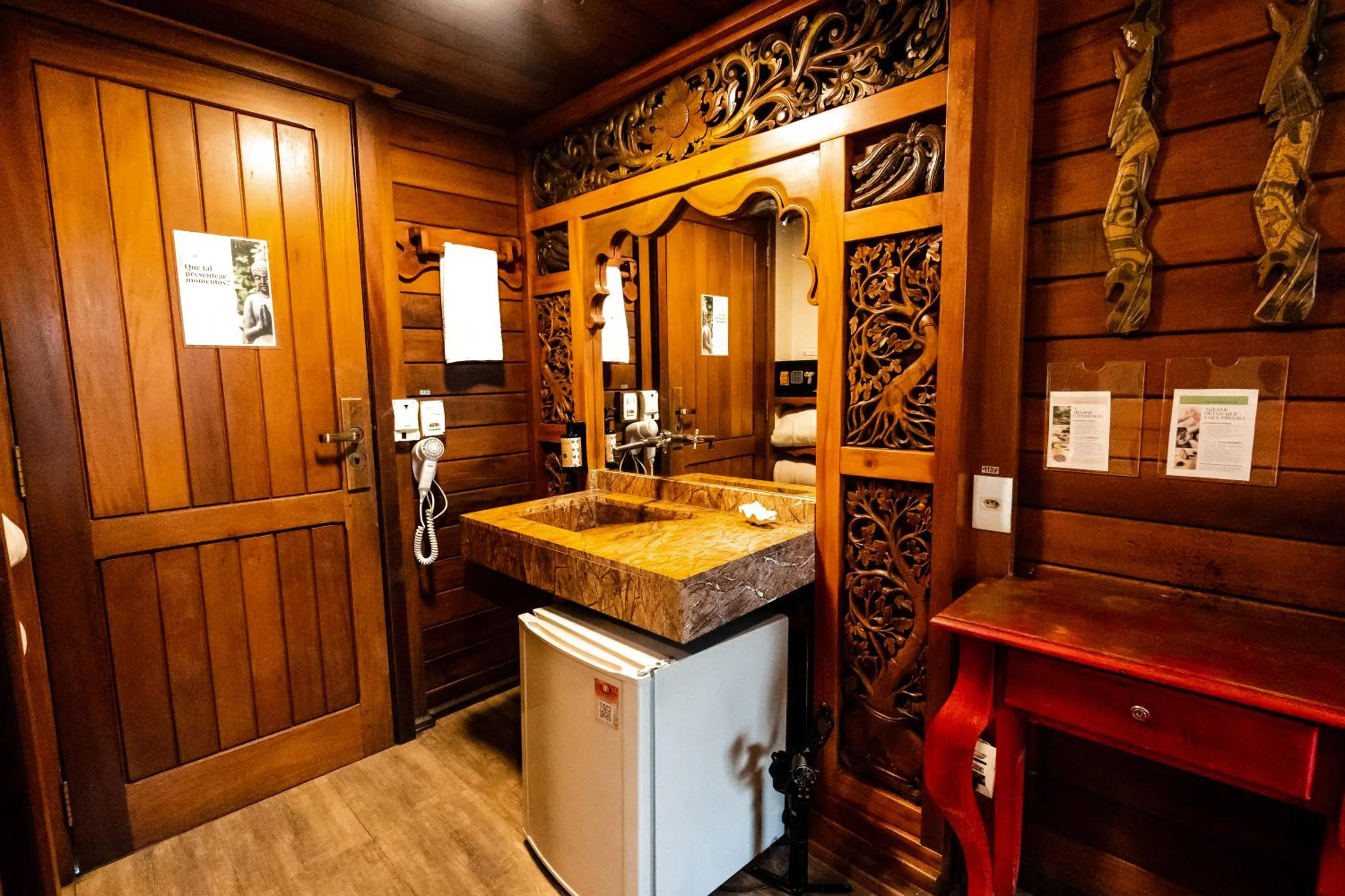 Decorative detail in Pousada Astral da Ilha