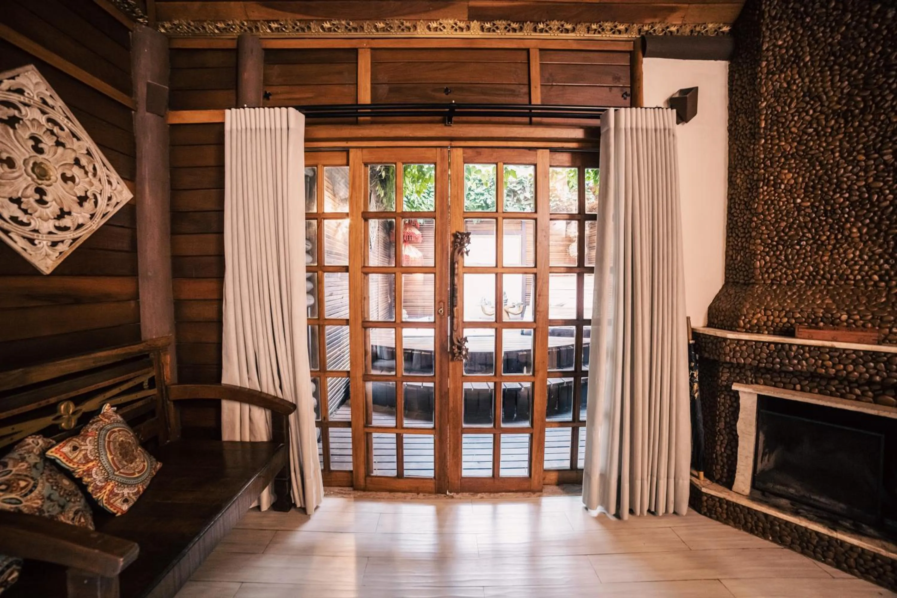 Decorative detail in Pousada Astral da Ilha