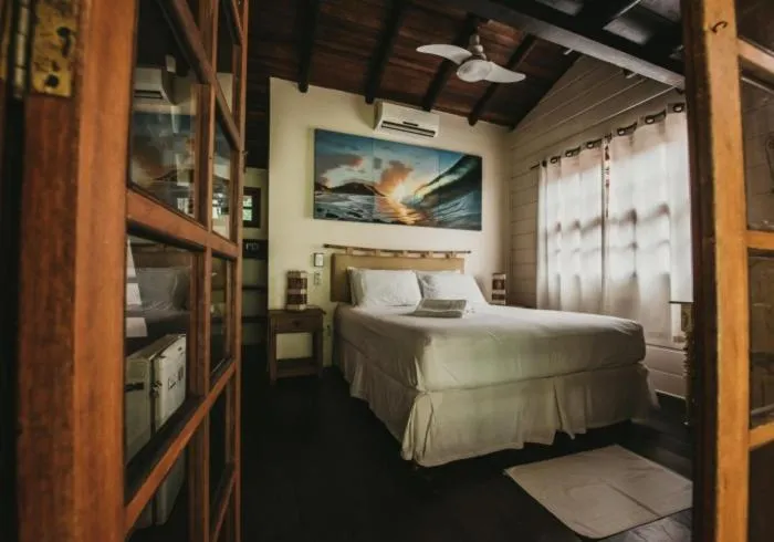 Bed in Pousada Astral da Ilha