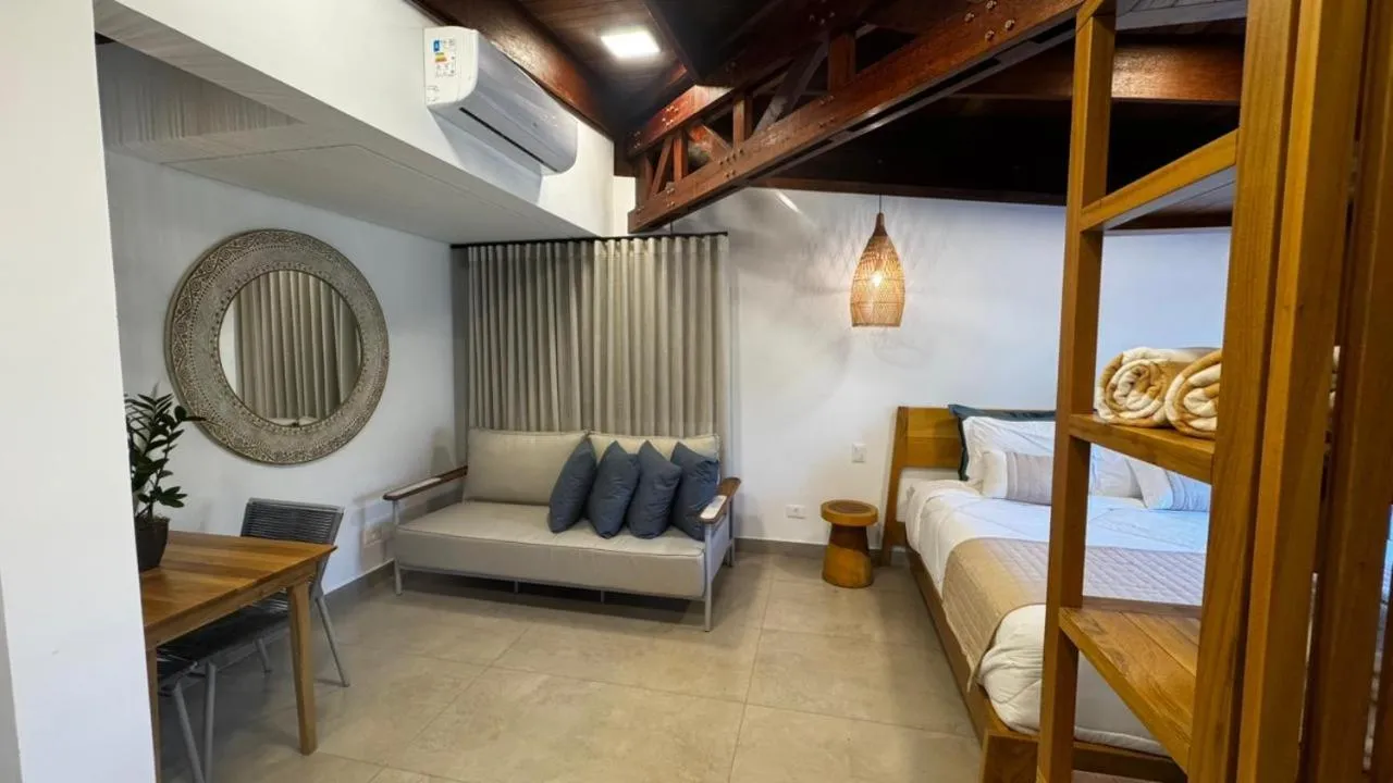 Bed in Pousada Astral da Ilha