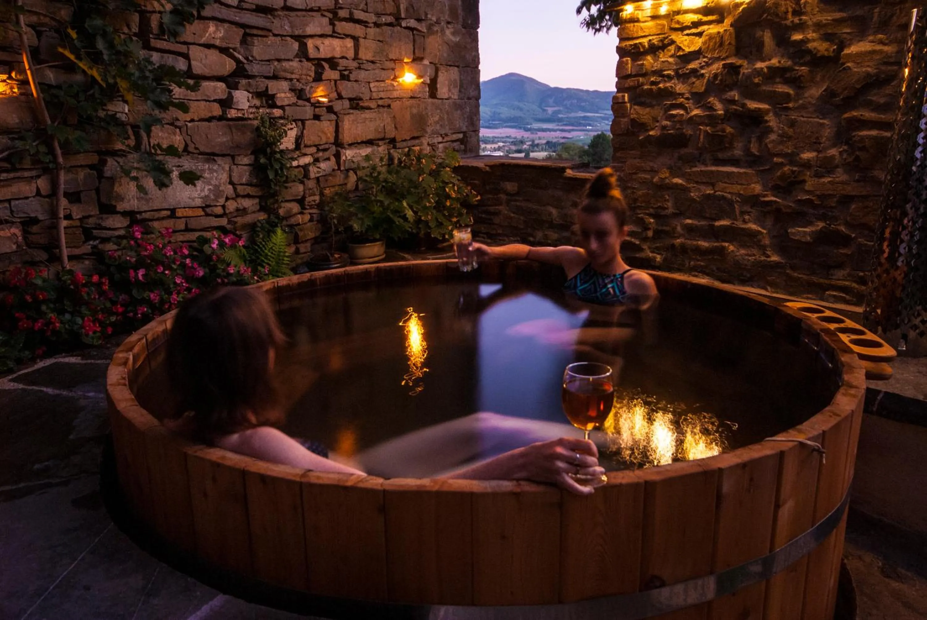 Hot Tub in O Chardinet d'a Formiga