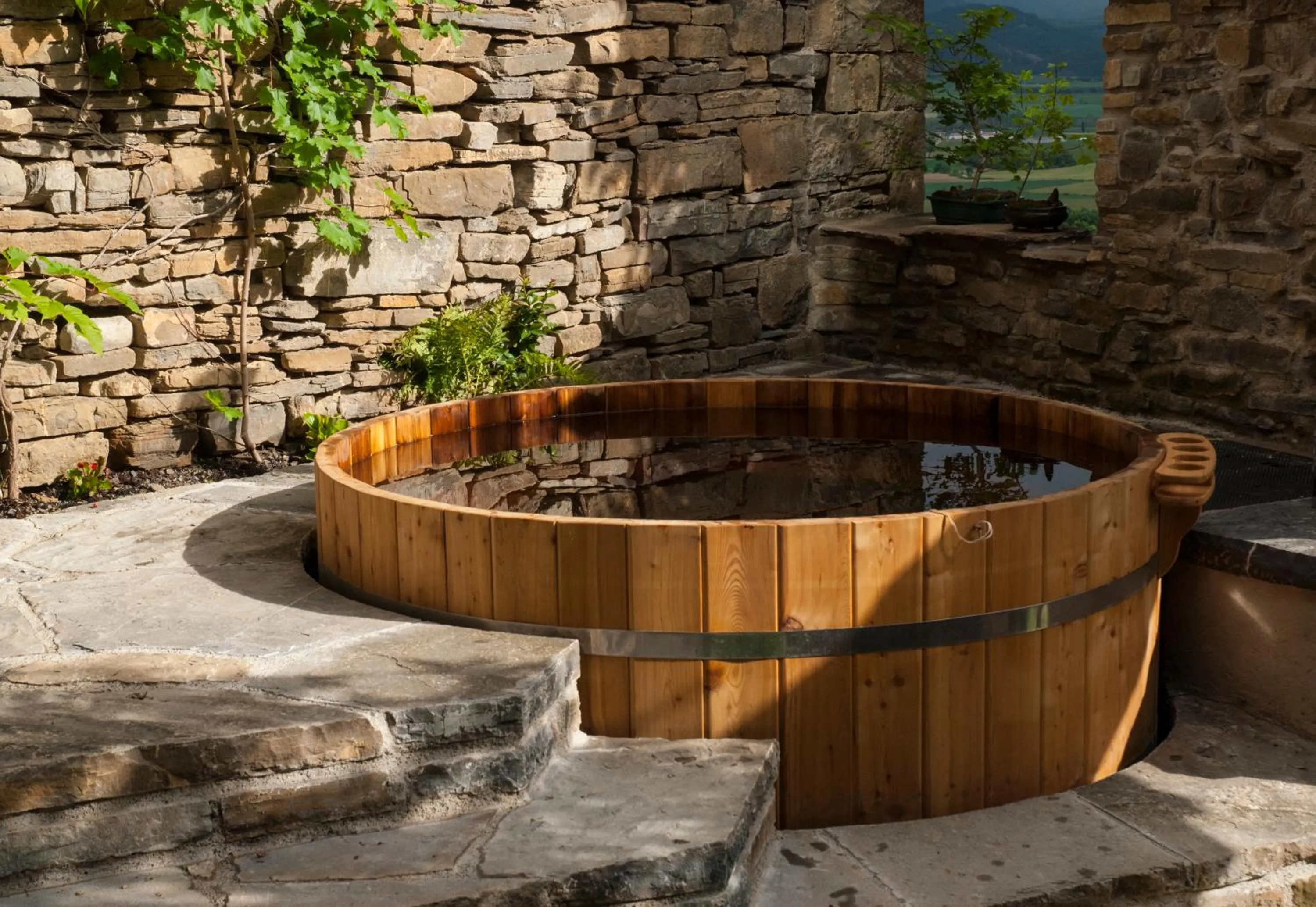 Hot Tub in O Chardinet d'a Formiga