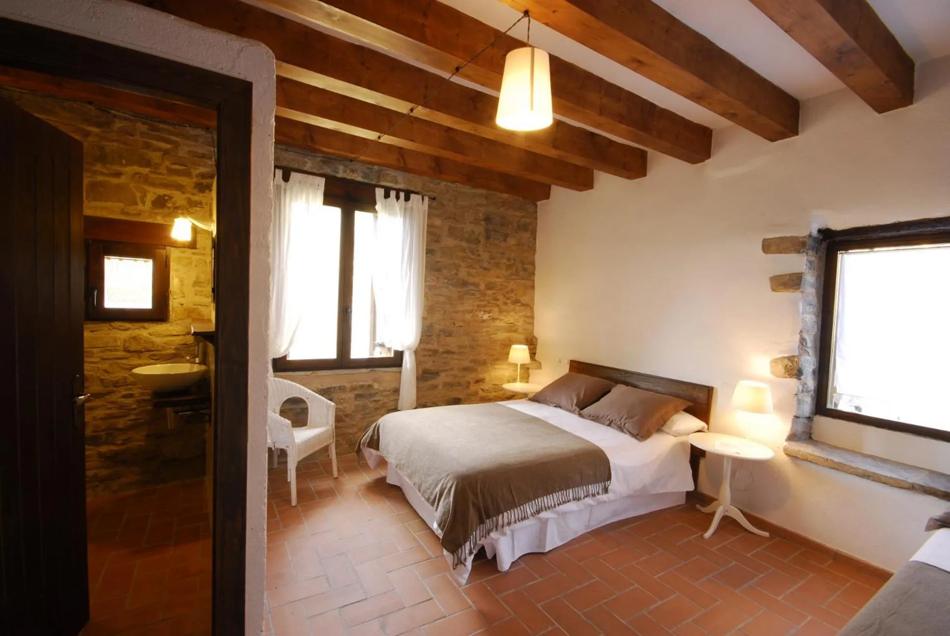 Bedroom, Bed in O Chardinet d'a Formiga