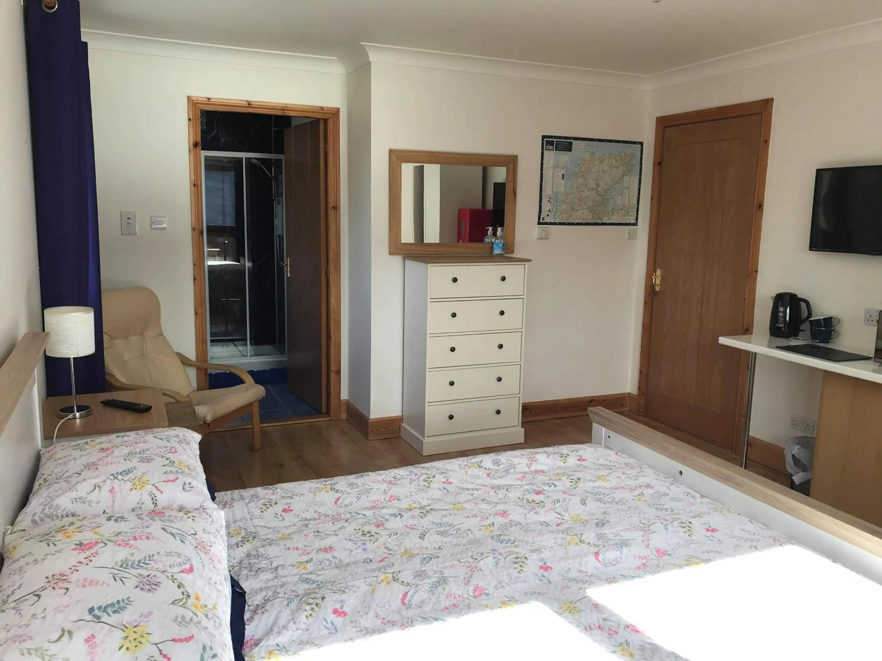 Bed in Croft No.8 Bed & Breakfast