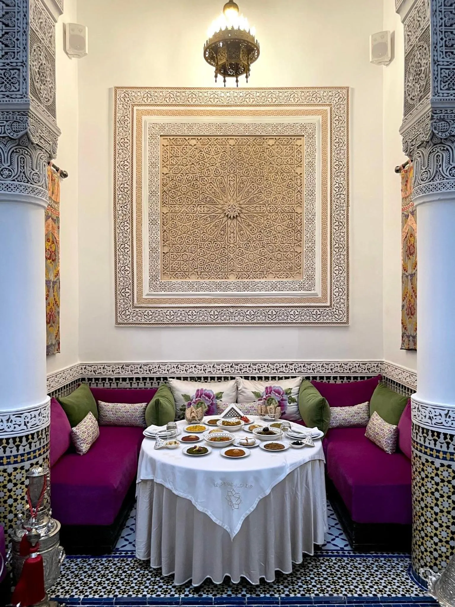 Restaurant/places to eat in Le Grand Alcazar - Riad