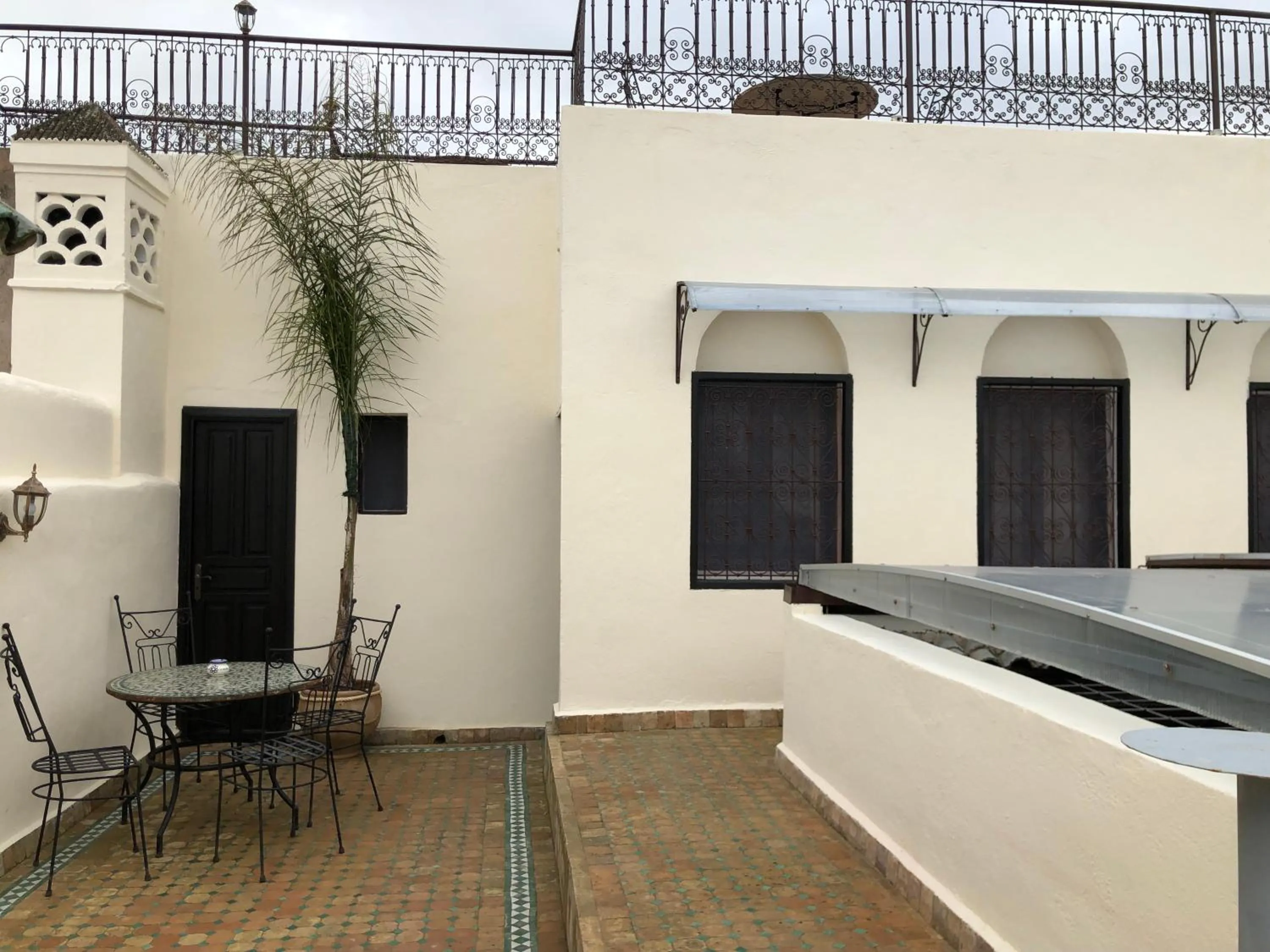 Balcony/Terrace in Le Grand Alcazar - Riad