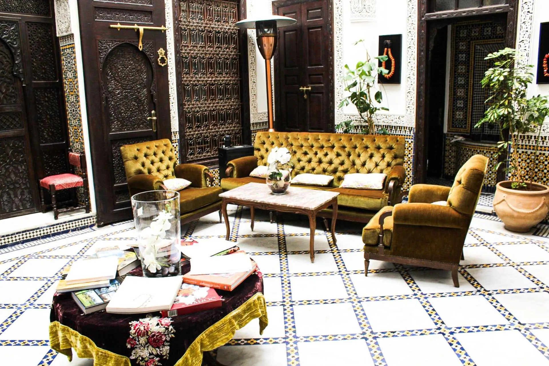 Living room in Le Grand Alcazar - Riad