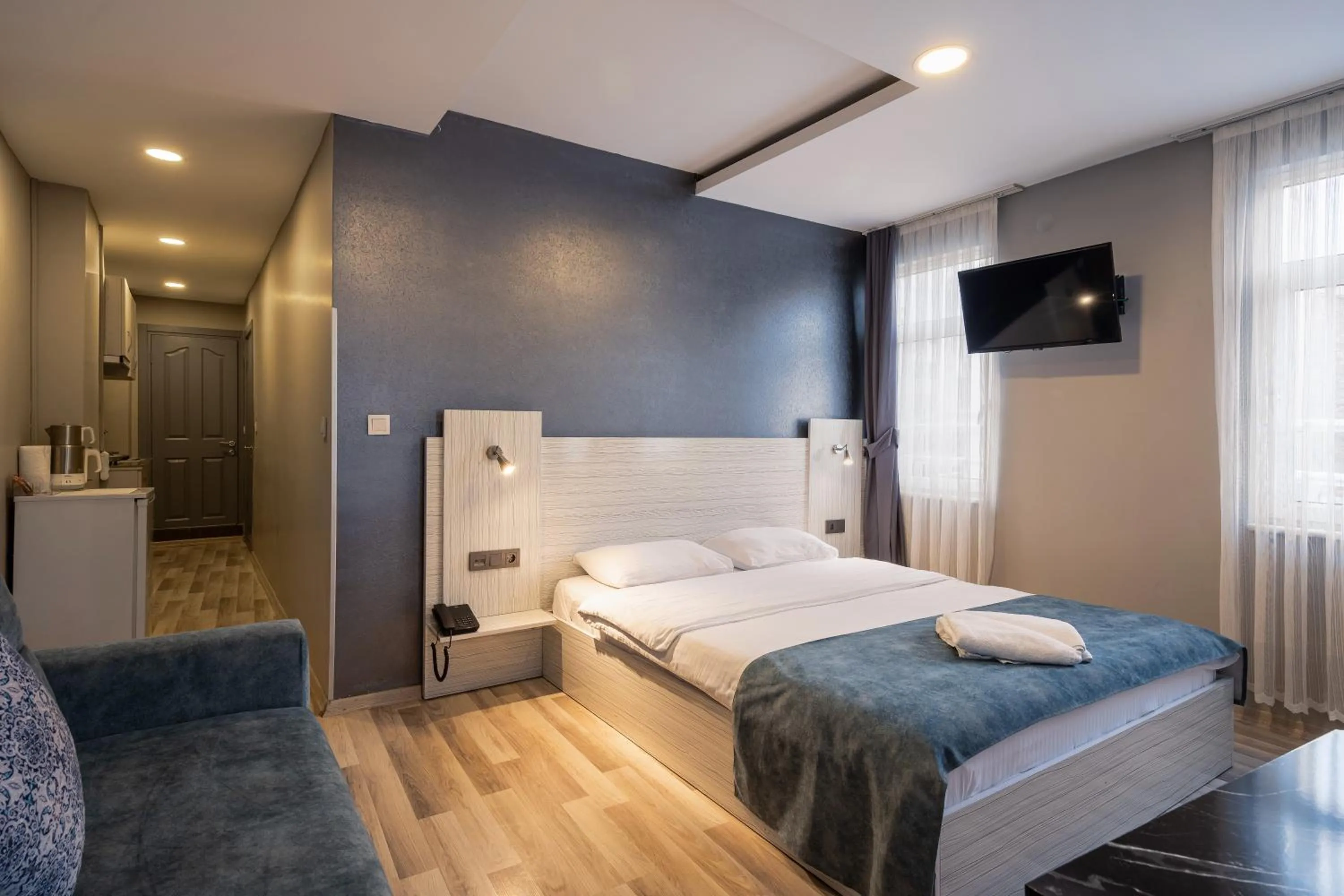 Bed in Element Residence