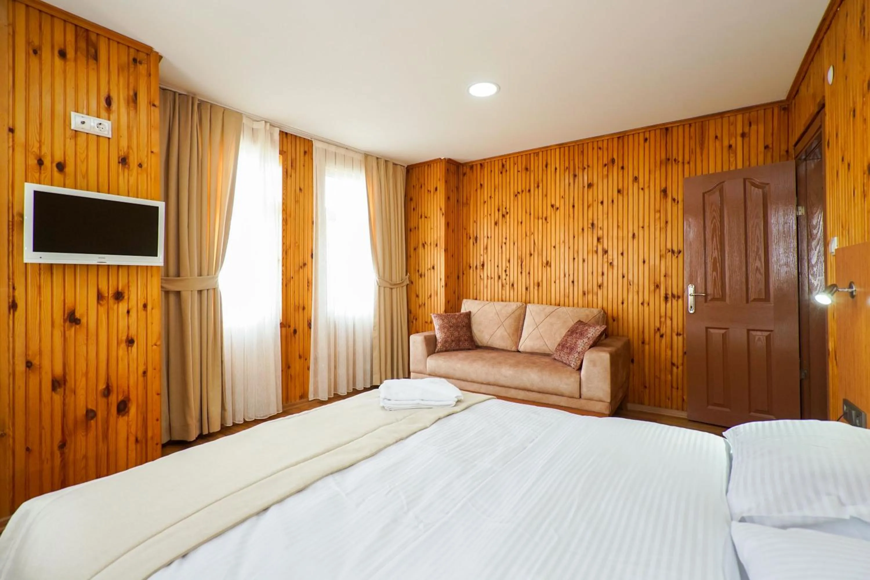 Bedroom, Bed in Element Residence