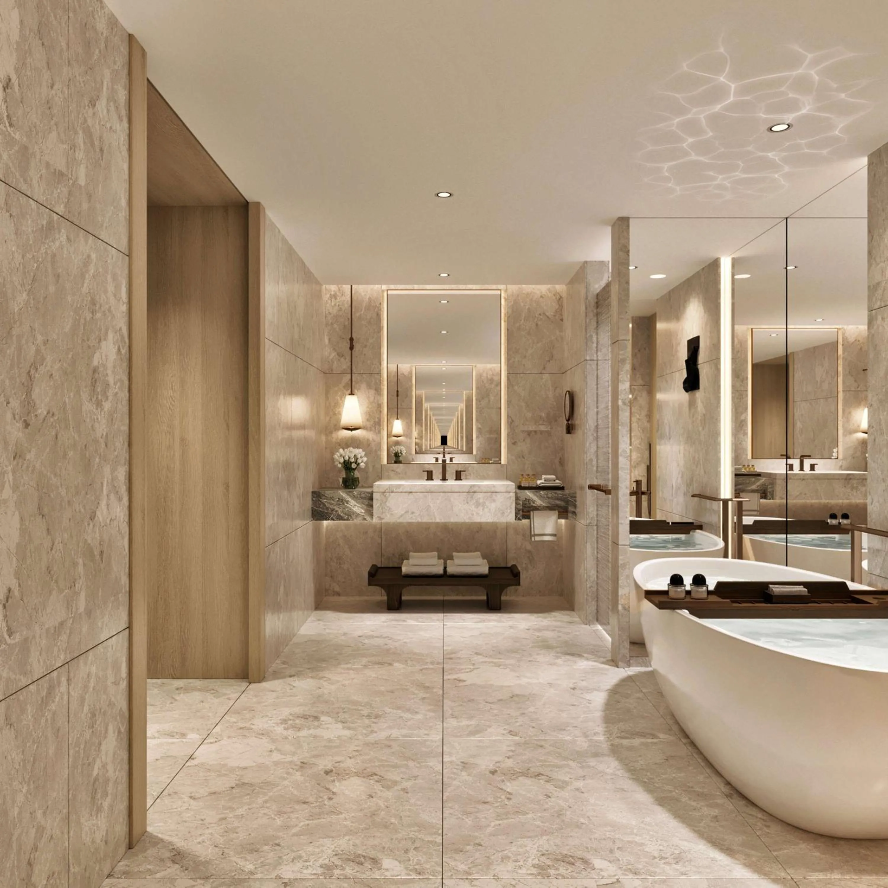 Bedroom in Conrad Centennial Singapore