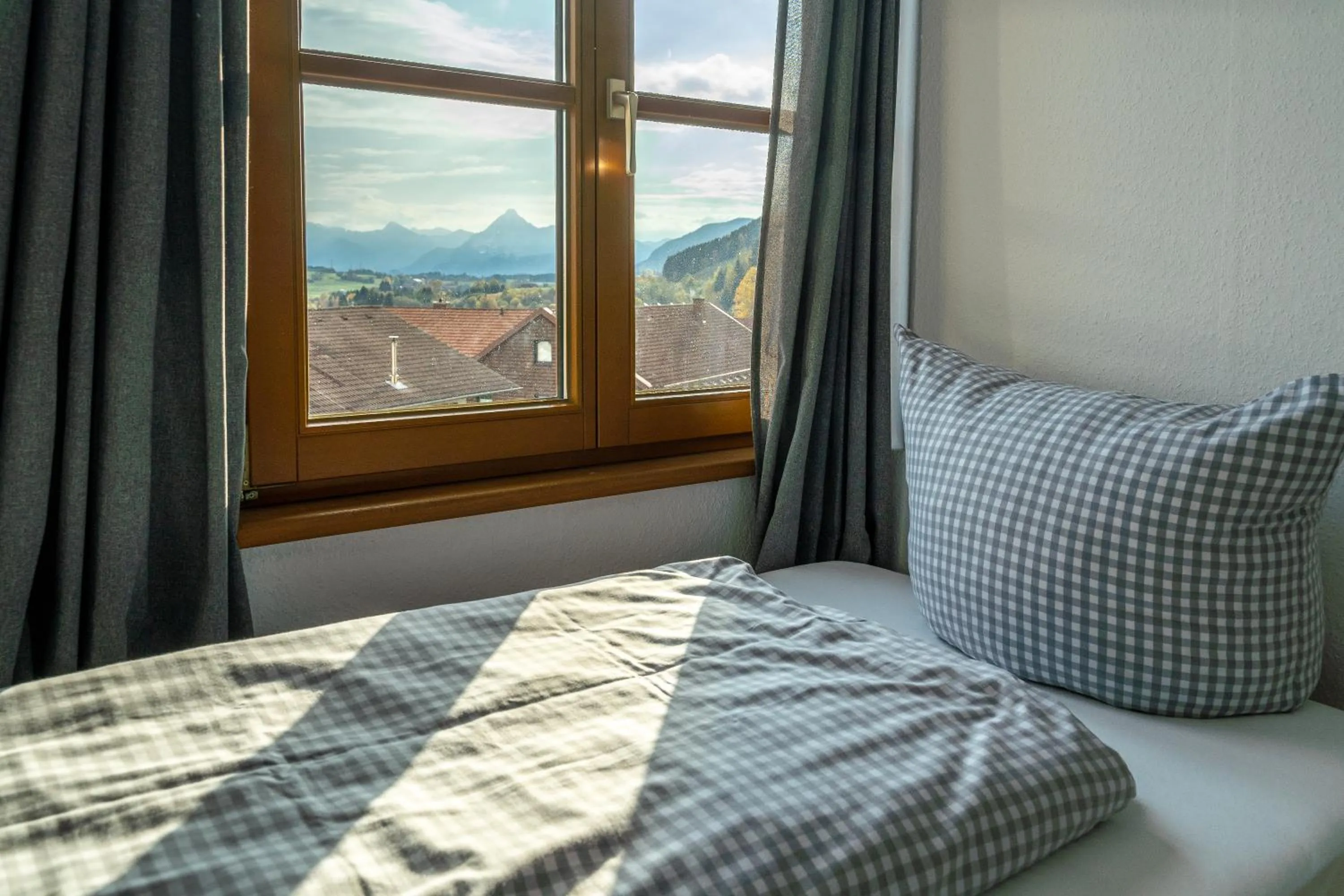 View (from property/room), Bed in Alps Hostel