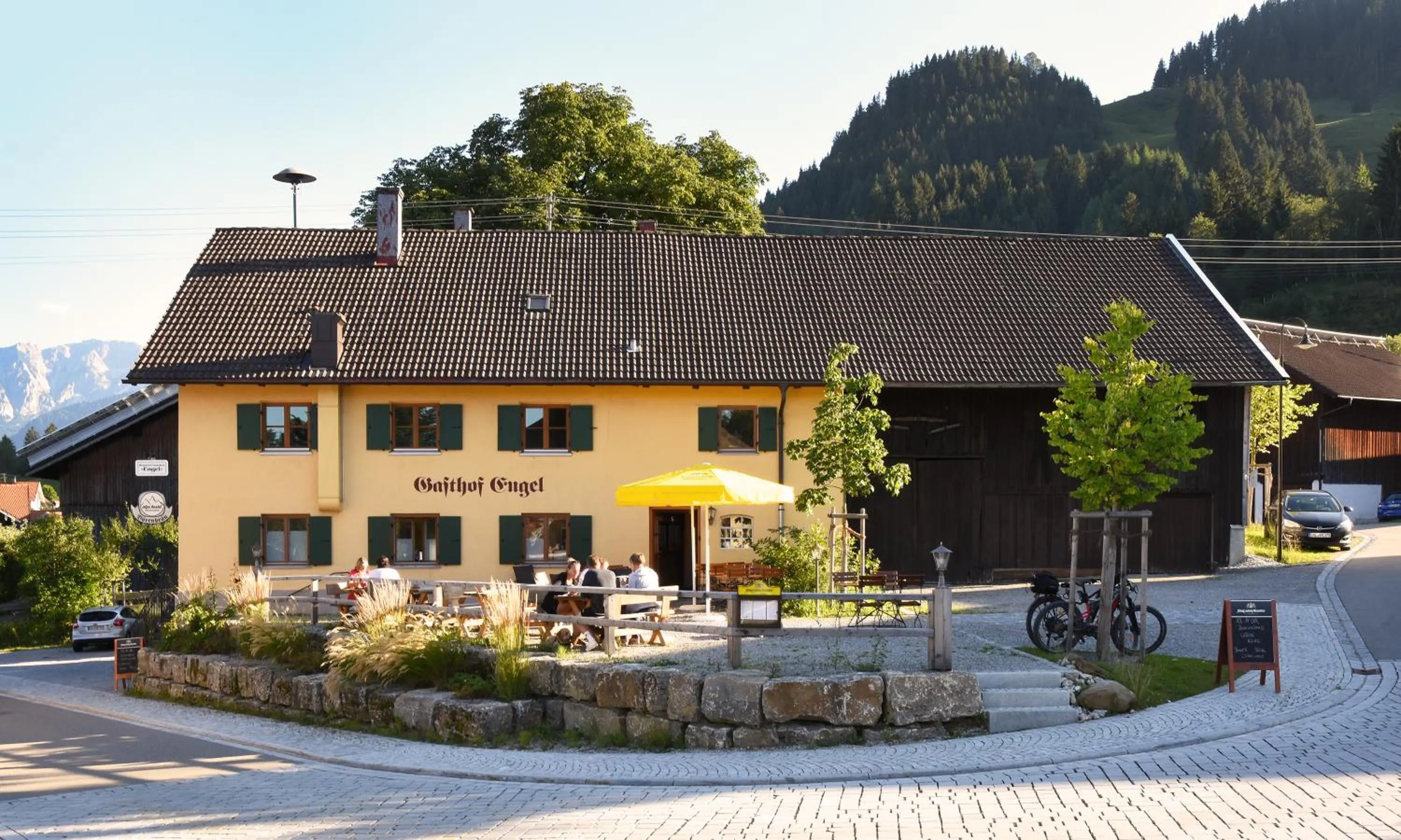 Property building in Alps Hostel