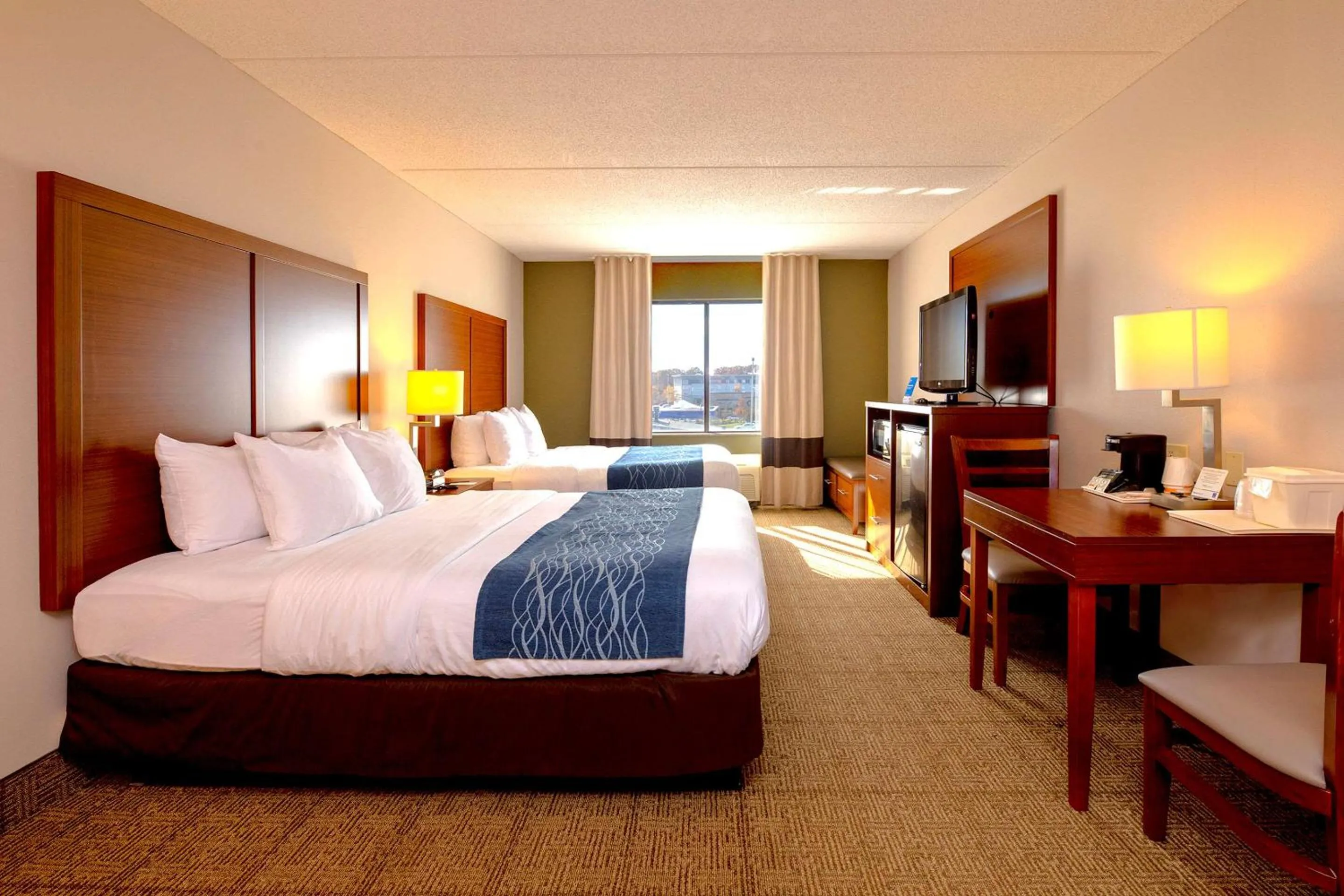 Photo of the whole room, Bed in Comfort Inn Near Quantico Main Gate North