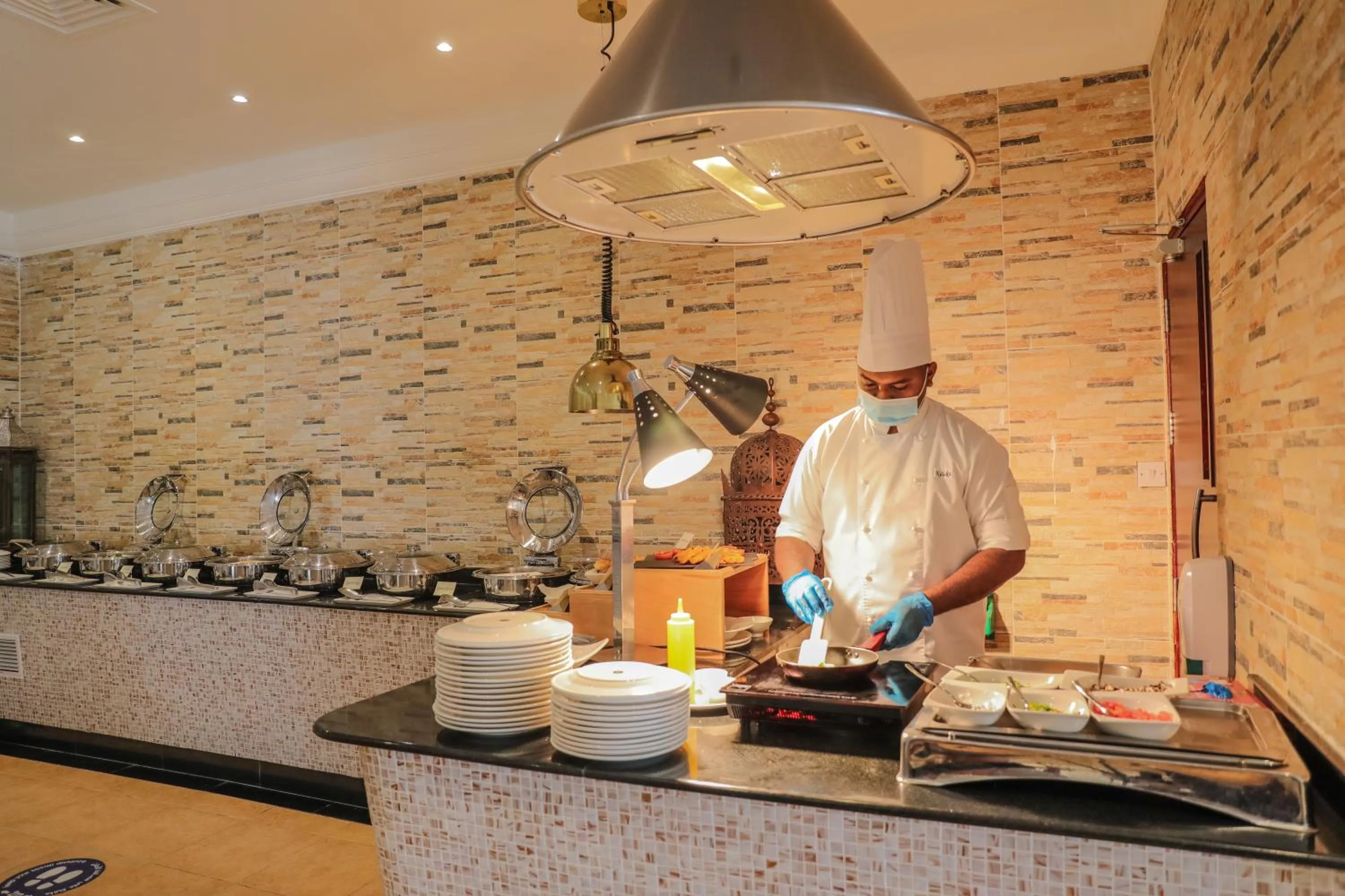 Restaurant/places to eat in Dhafra Beach Hotel