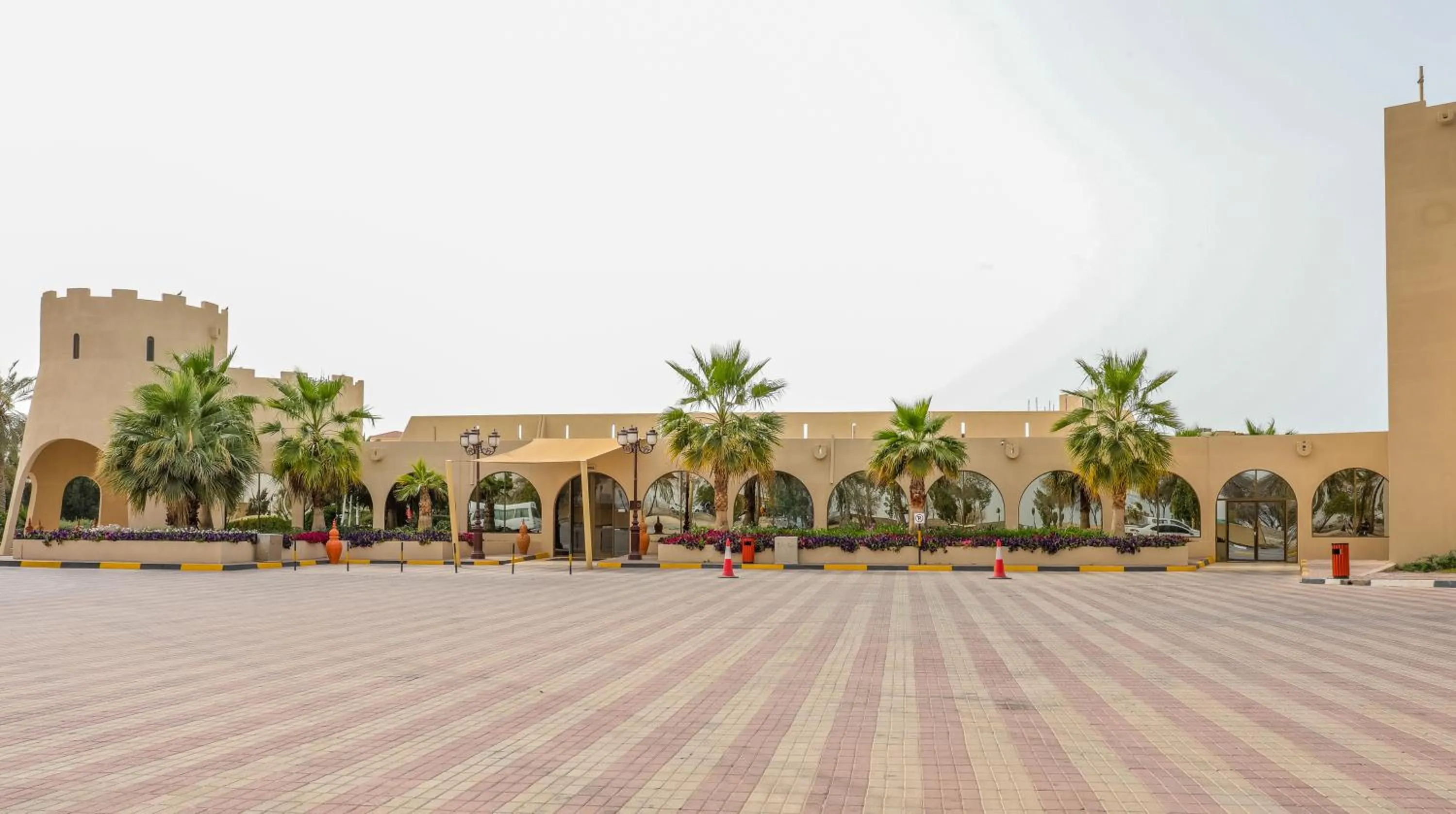 Property building in Dhafra Beach Hotel