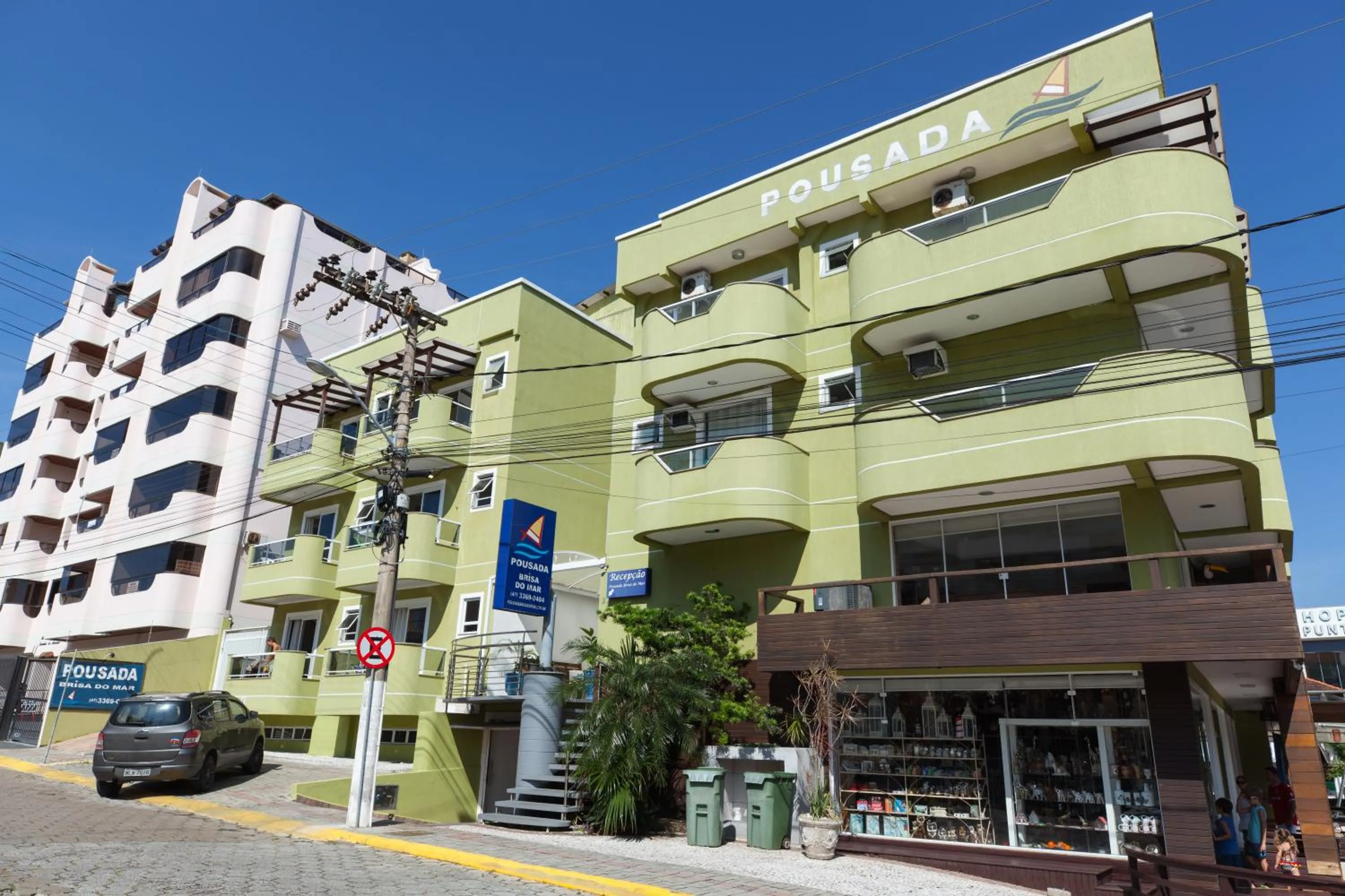 Property building in Pousada Brisa do Mar