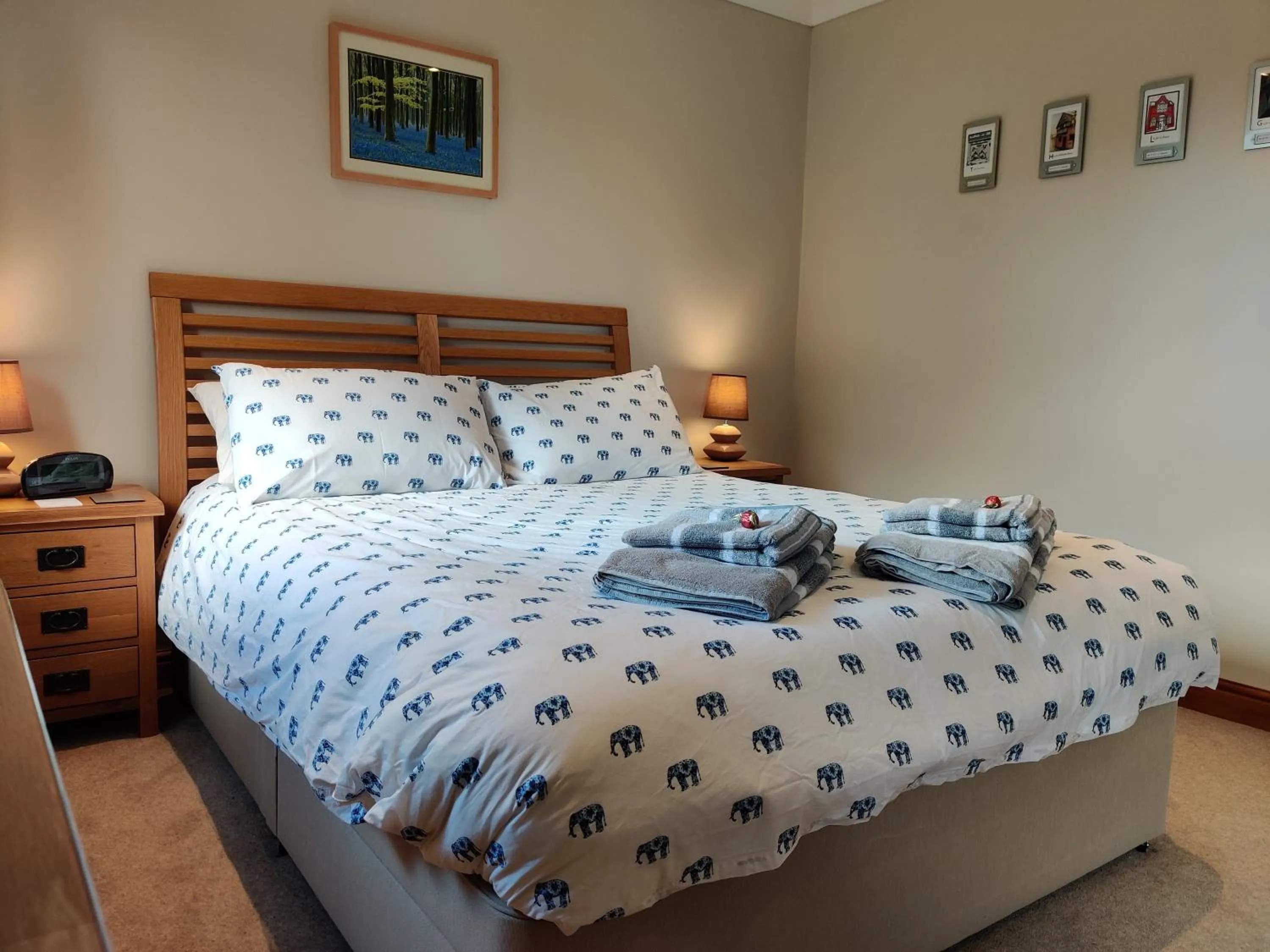 Bedroom, Bed in Nant Gloyw Oswestry