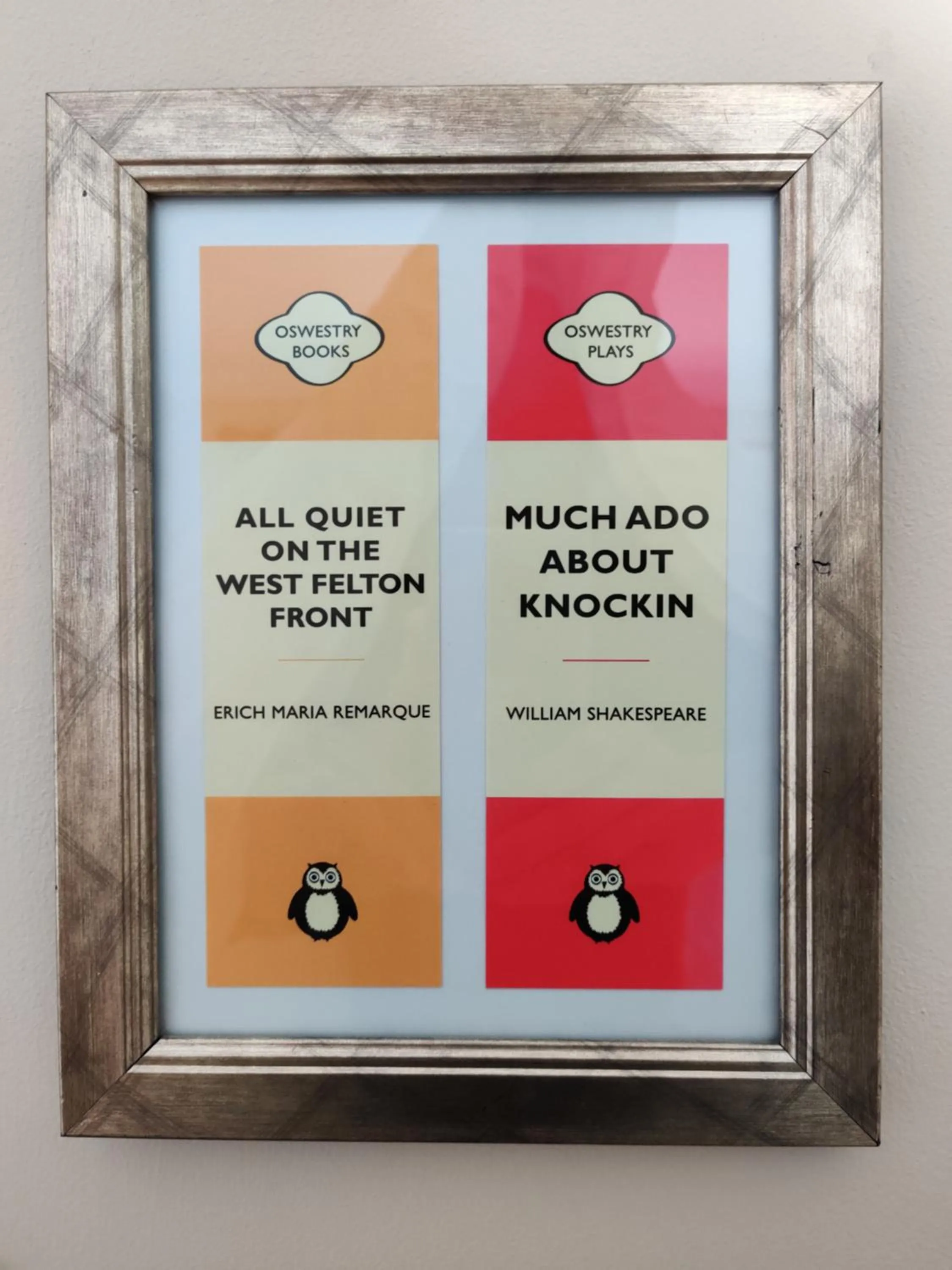 Logo/Certificate/Sign in Nant Gloyw Oswestry