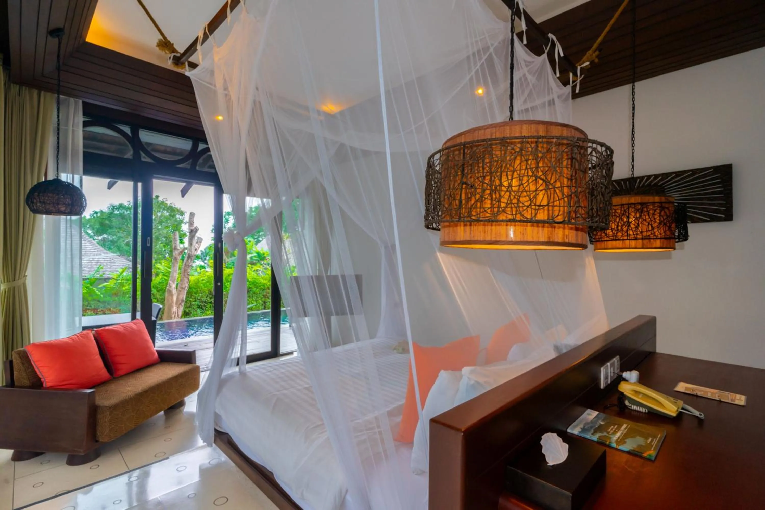 Bed in The Vijitt Resort Phuket - SHA Extra Plus
