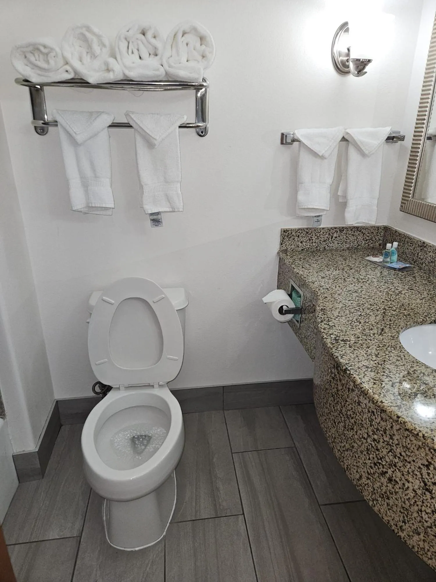 Toilet in Comfort Suites Stockbridge Atlanta South