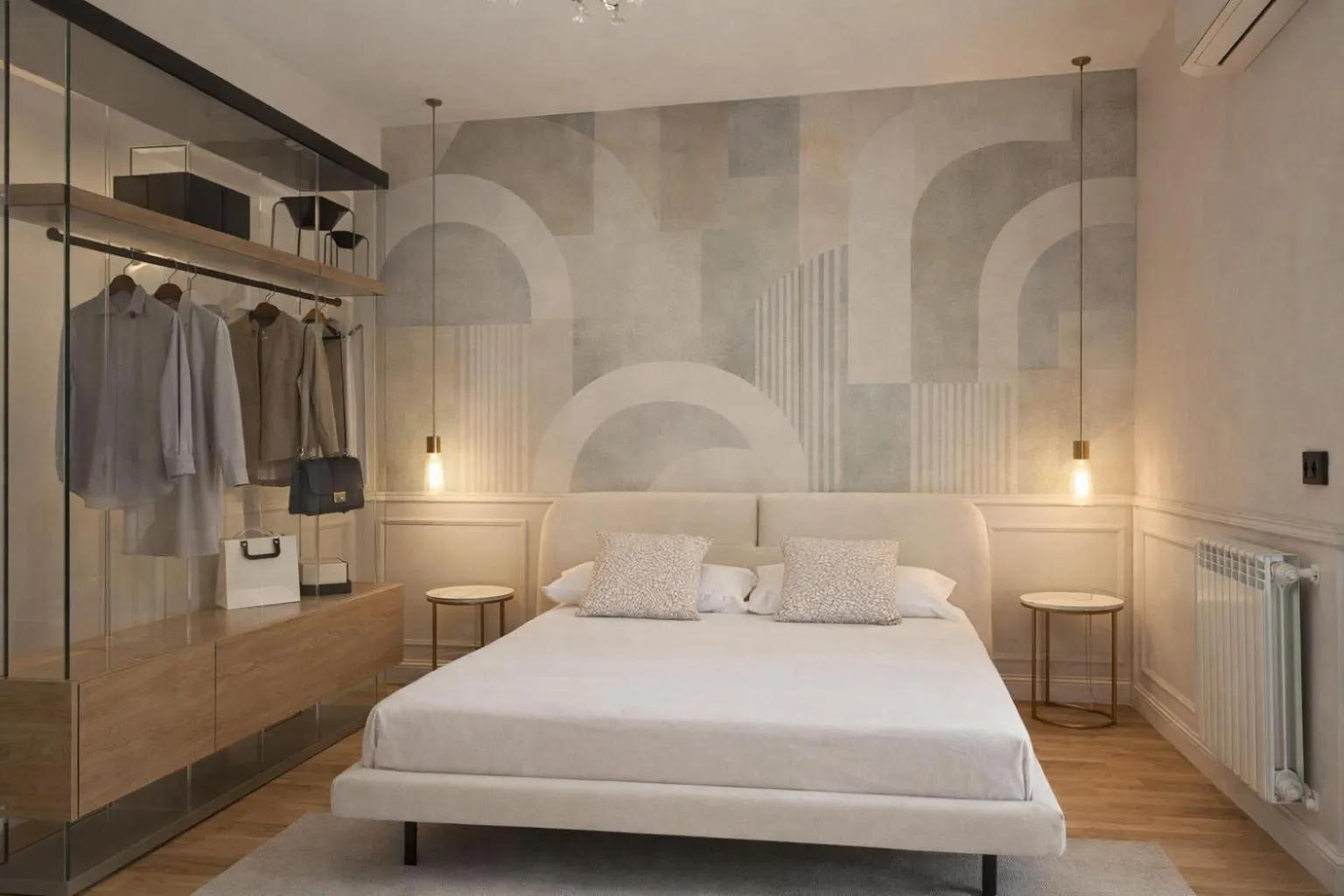 Bedroom, Bed in Private Villa at Villa al Duomo