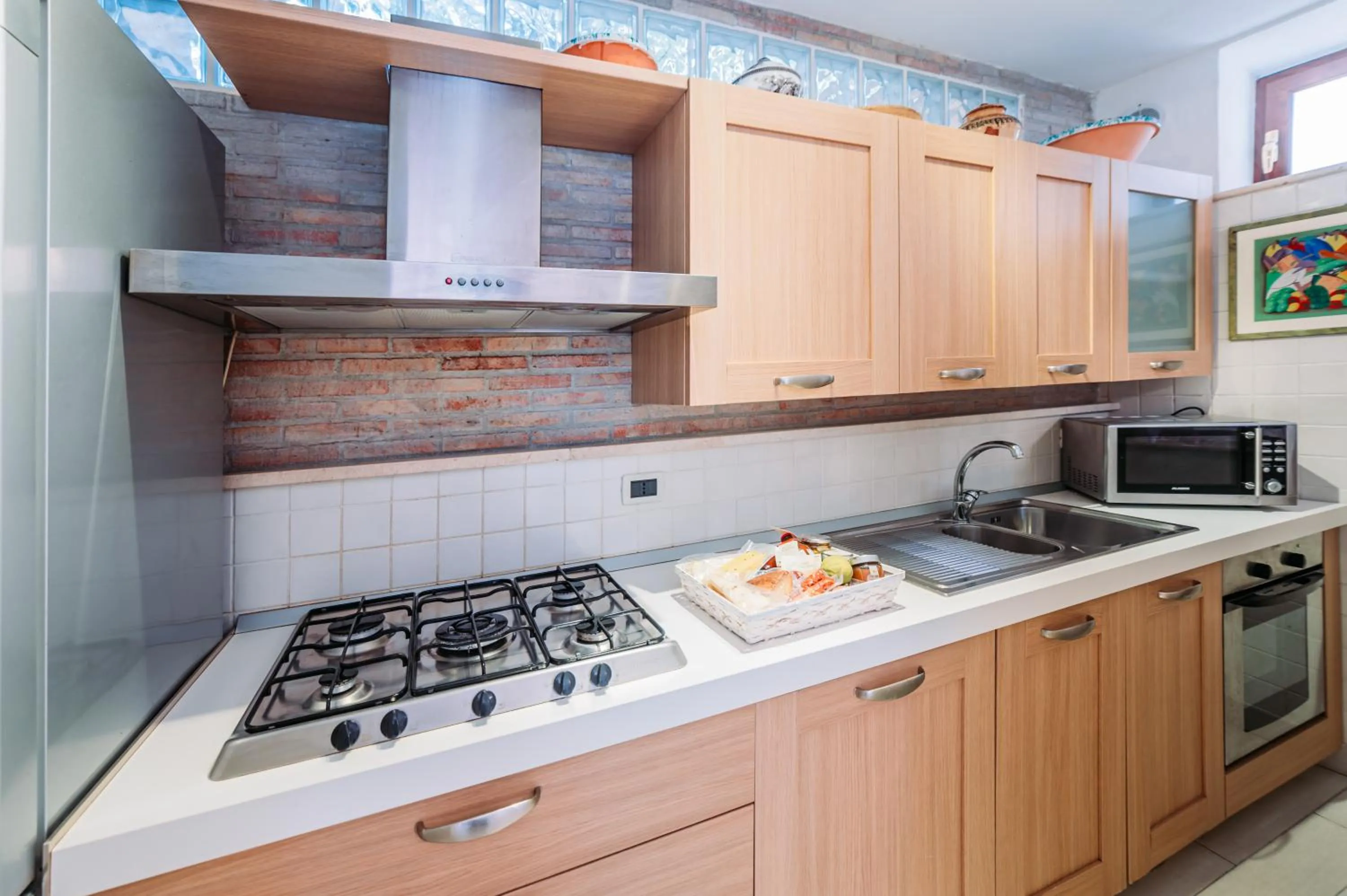 kitchen in Private Villa at Villa al Duomo