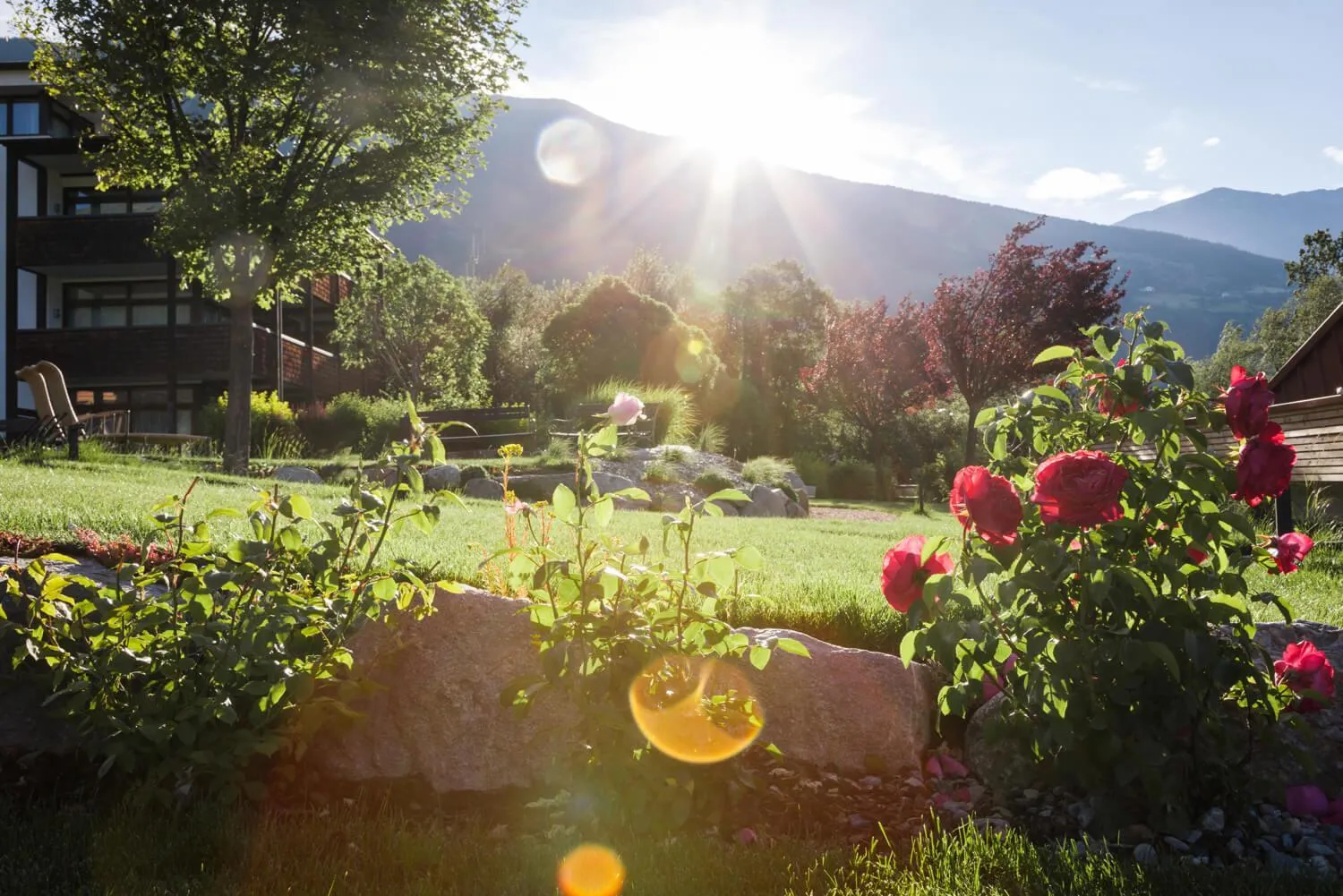 Garden in Hotel Garberhof