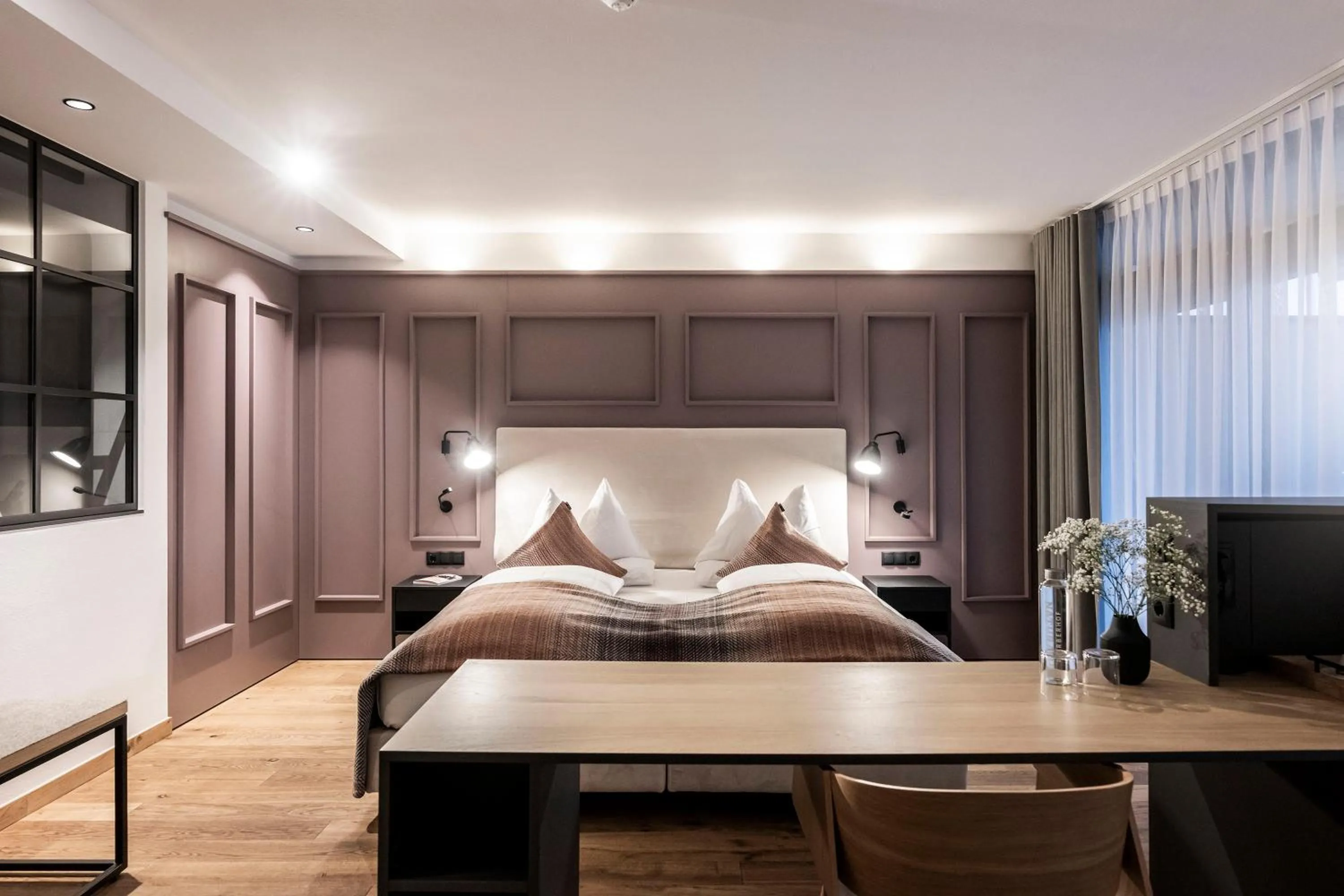 Bed in Hotel Garberhof