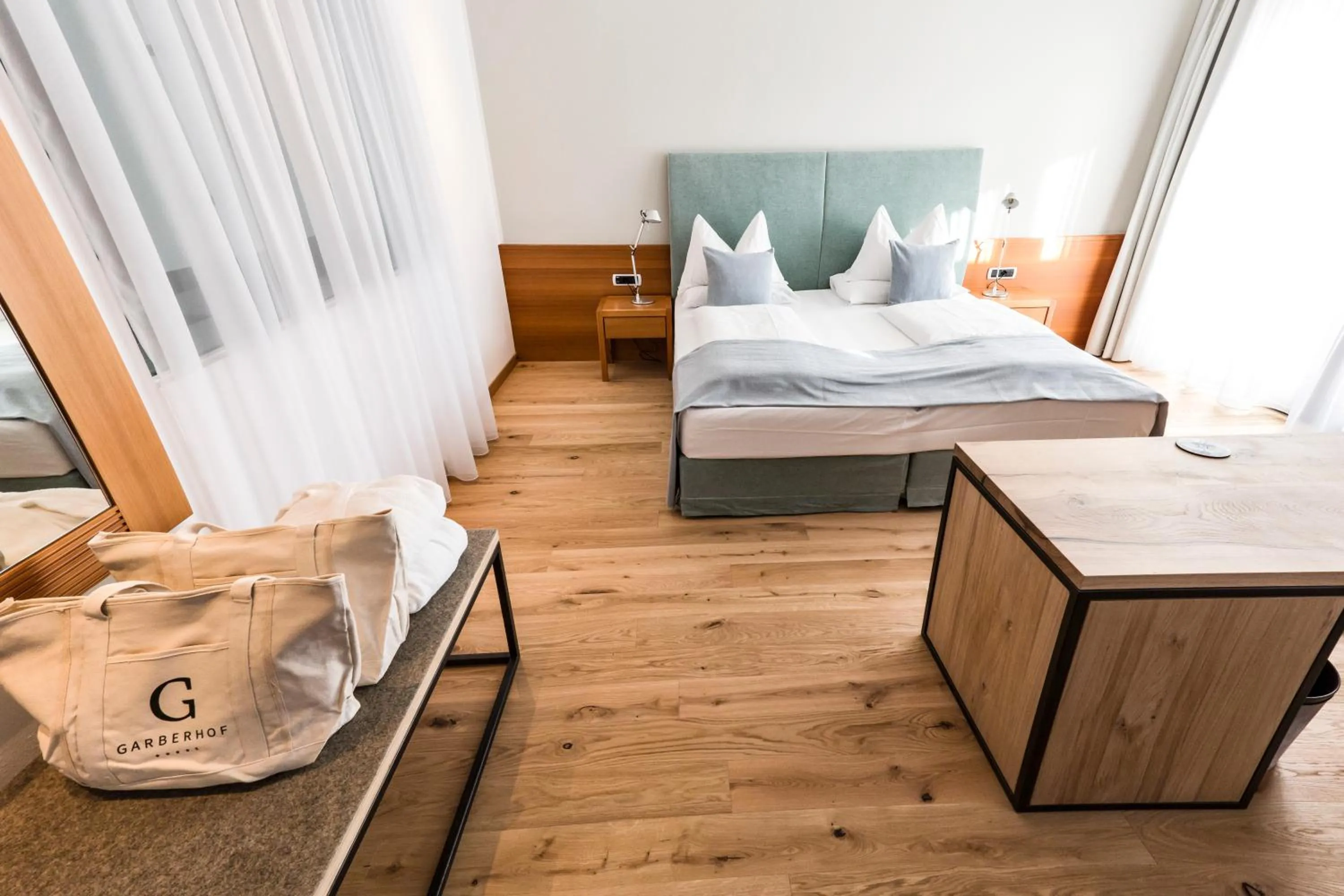 Bedroom, Bed in Hotel Garberhof